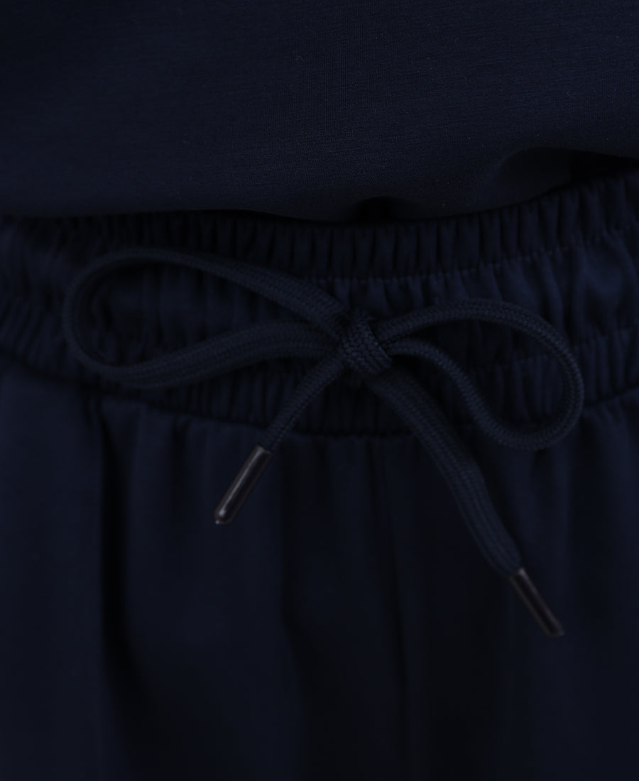 Sweet Pant Wide Leg Mid-Length Elastic Waist