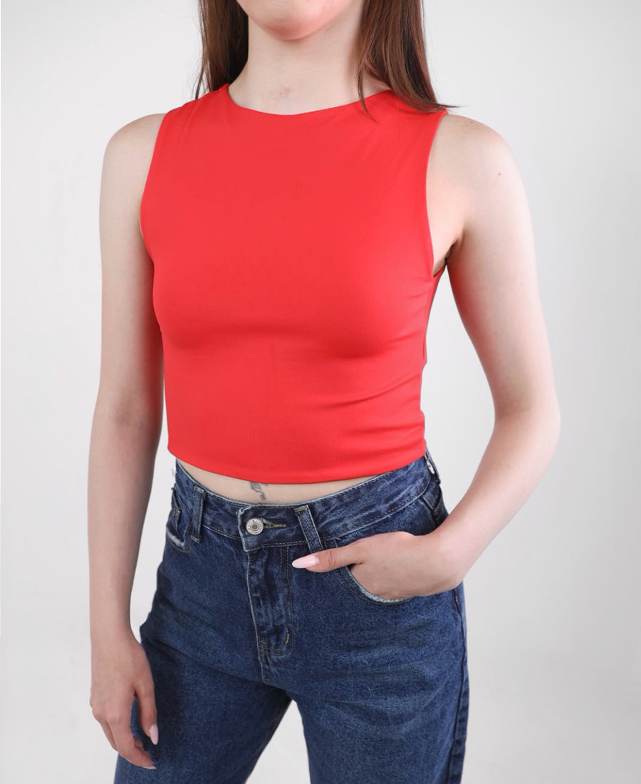 Top wide drill camisole