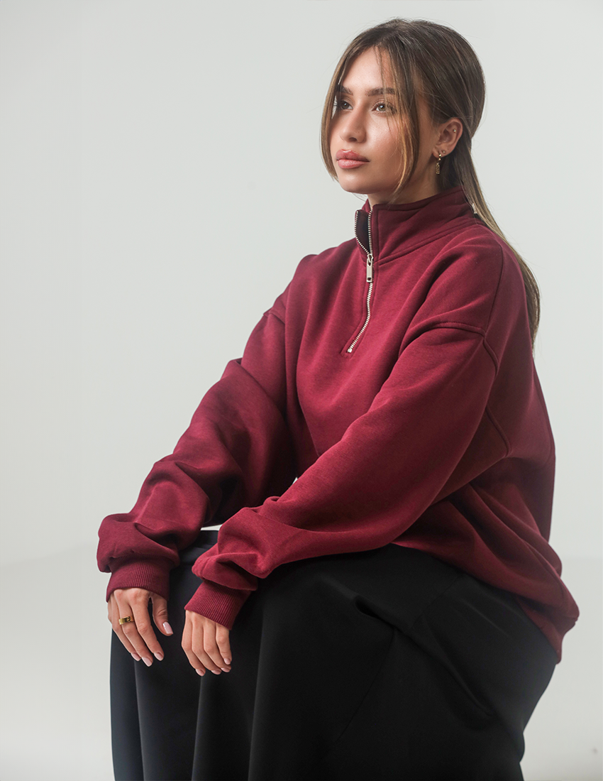 Half-Zipper Sweater