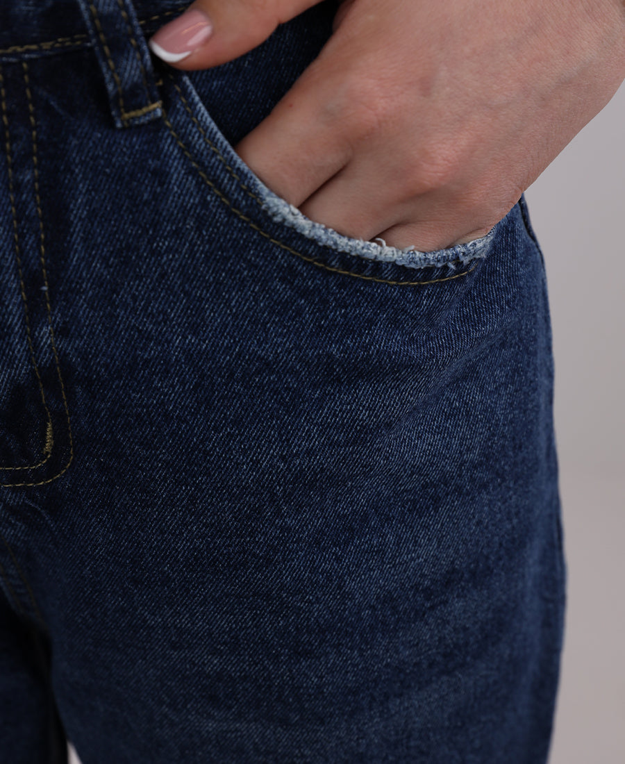 Blue Straightcut Jeans