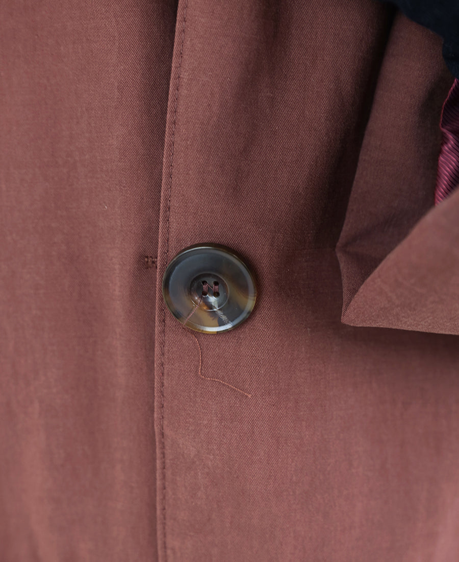 Oversized jacket with buttons