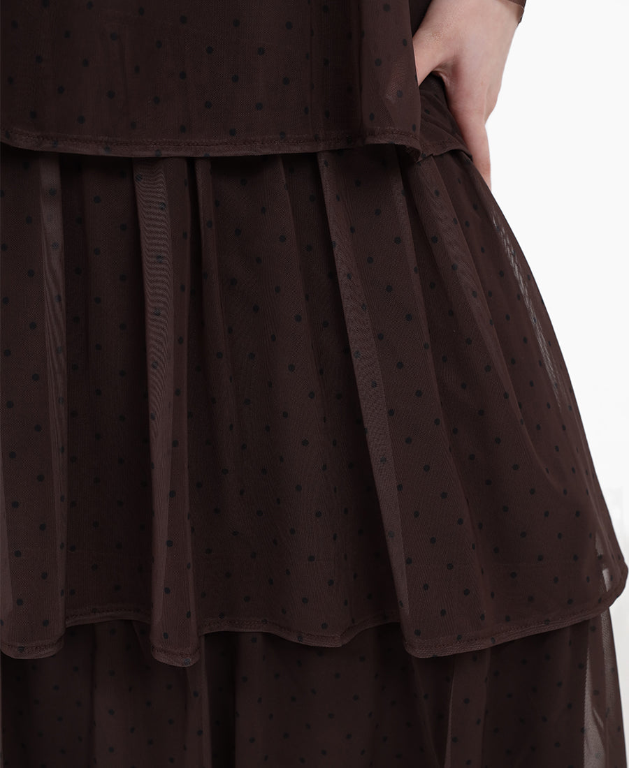Tulle Maxi Skirt