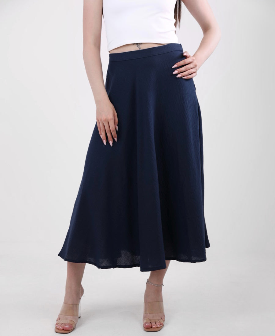 Midi flow skirt