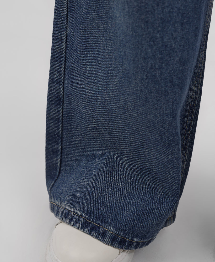 Light blue Straight Dirty Jeans