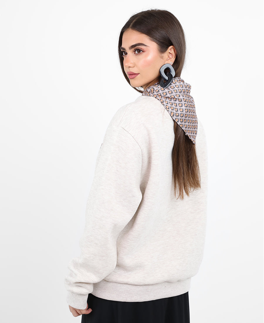 Gazelle blouse with scarf