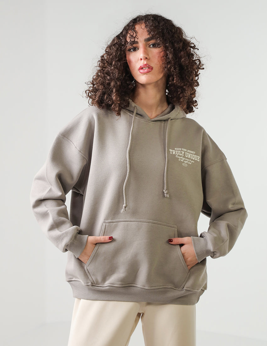 Printed Hoodie