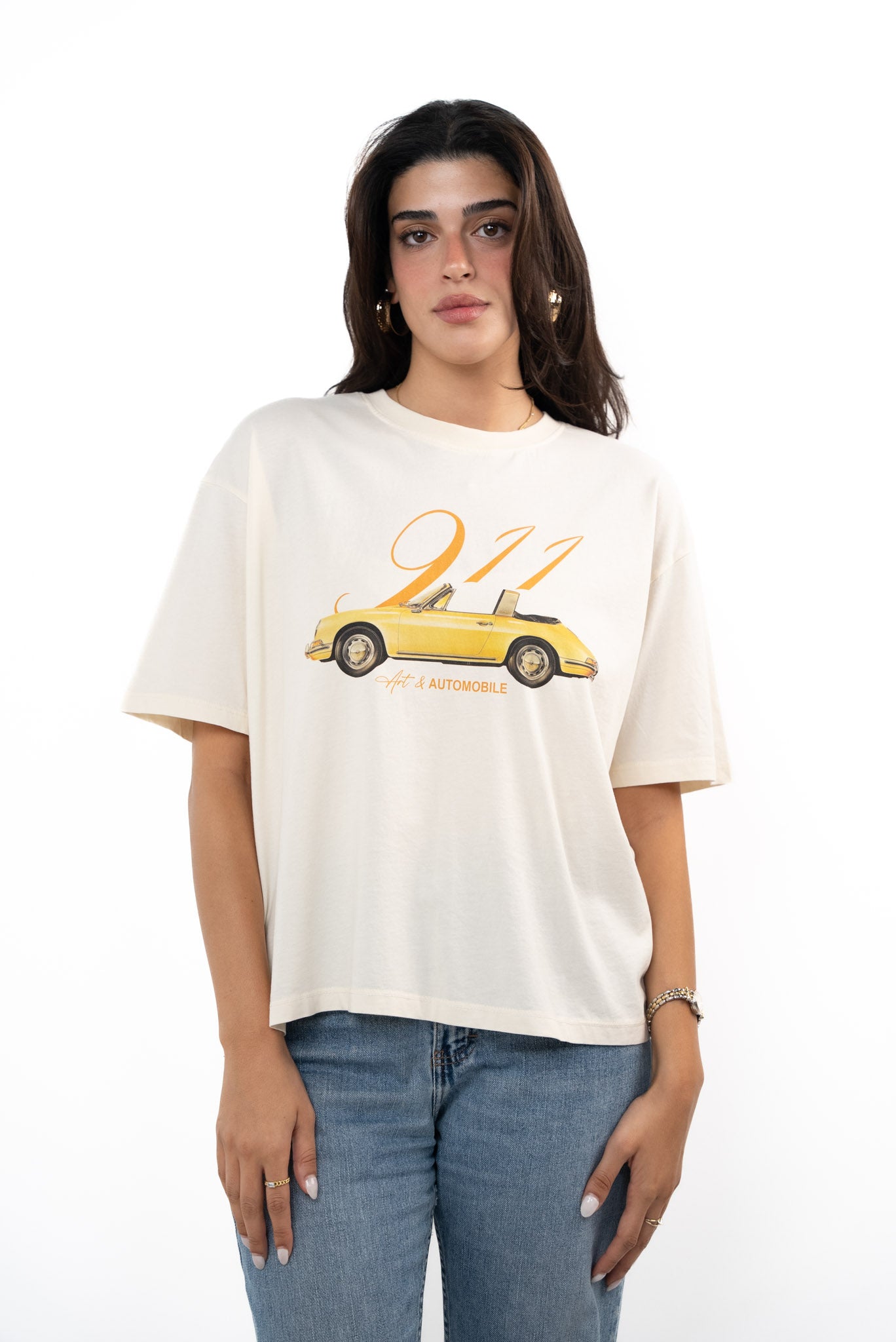 Porsche 911 Print T-shirt