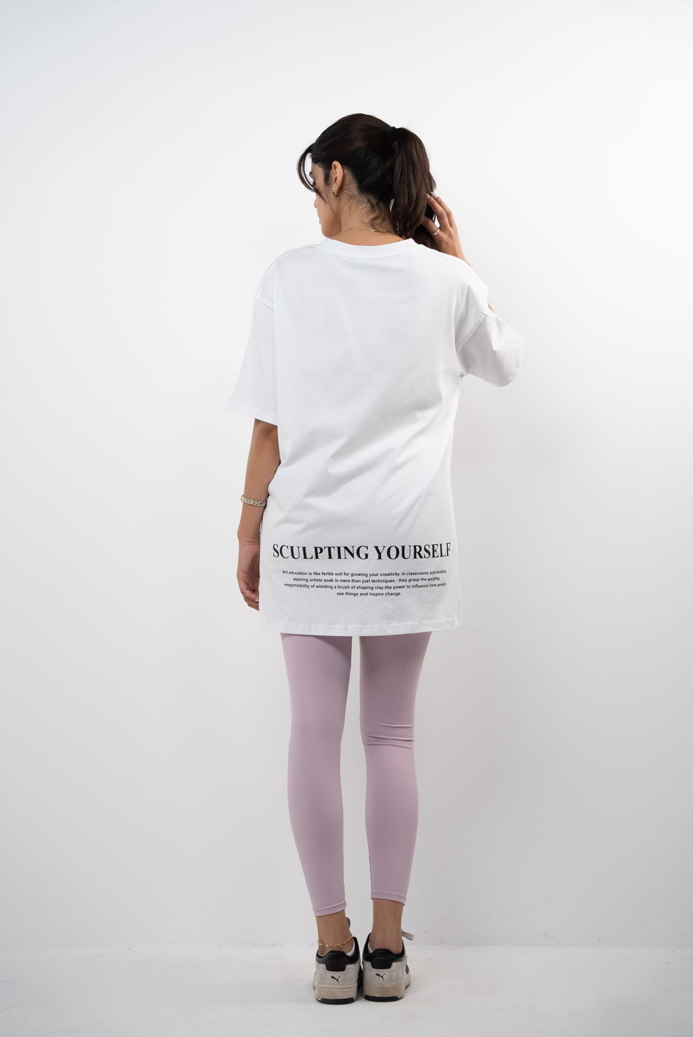 Sculpting Yourself oversized t-shirt