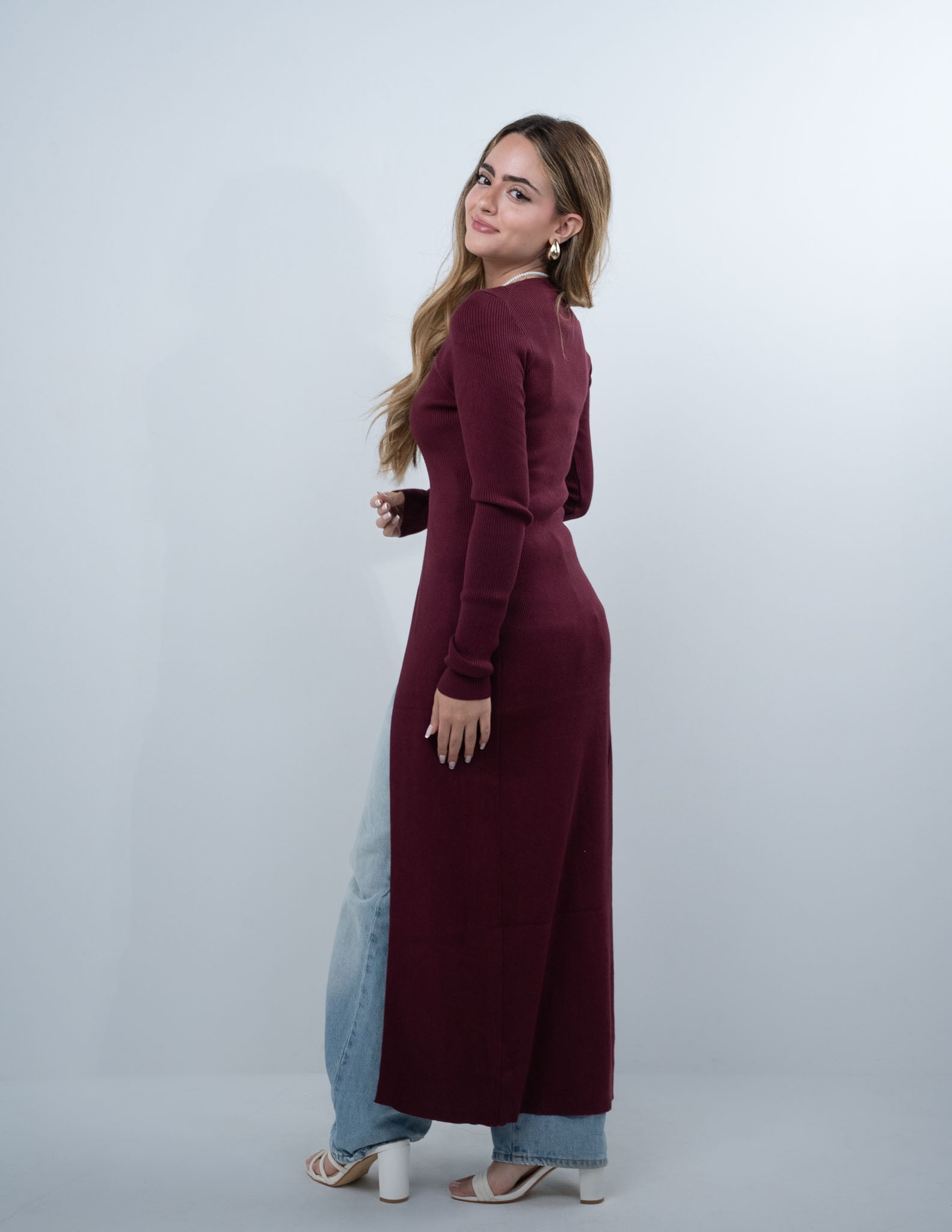 Kadi's long Cardigan