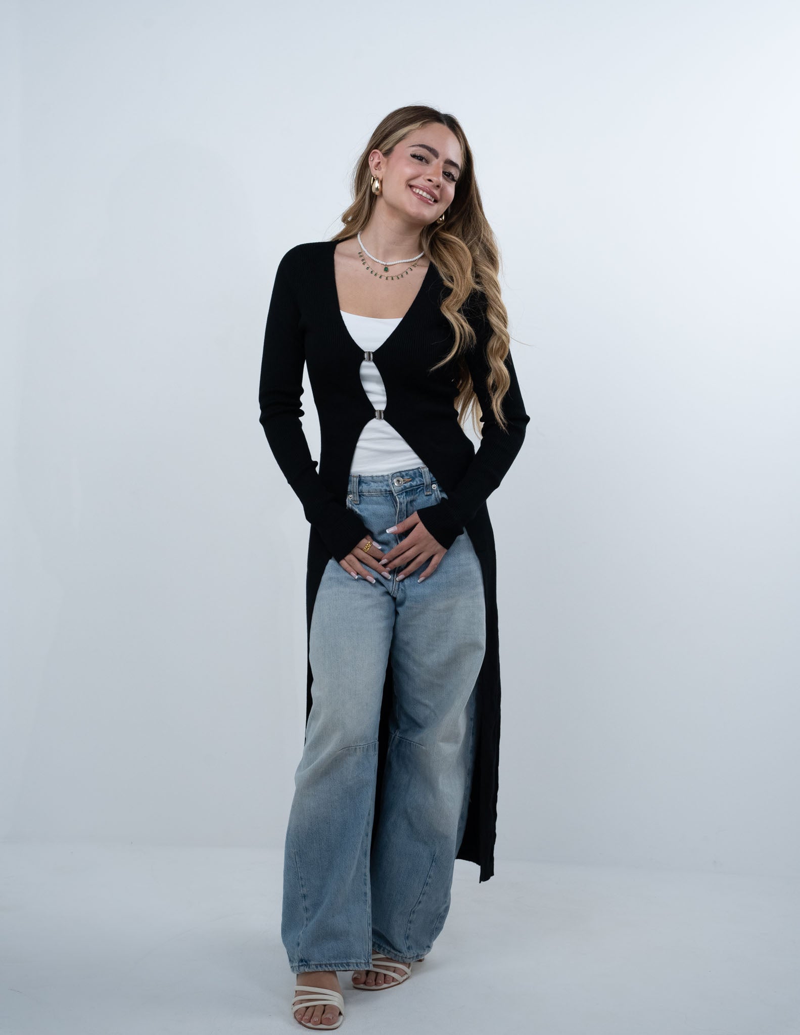 Kadi's long Cardigan