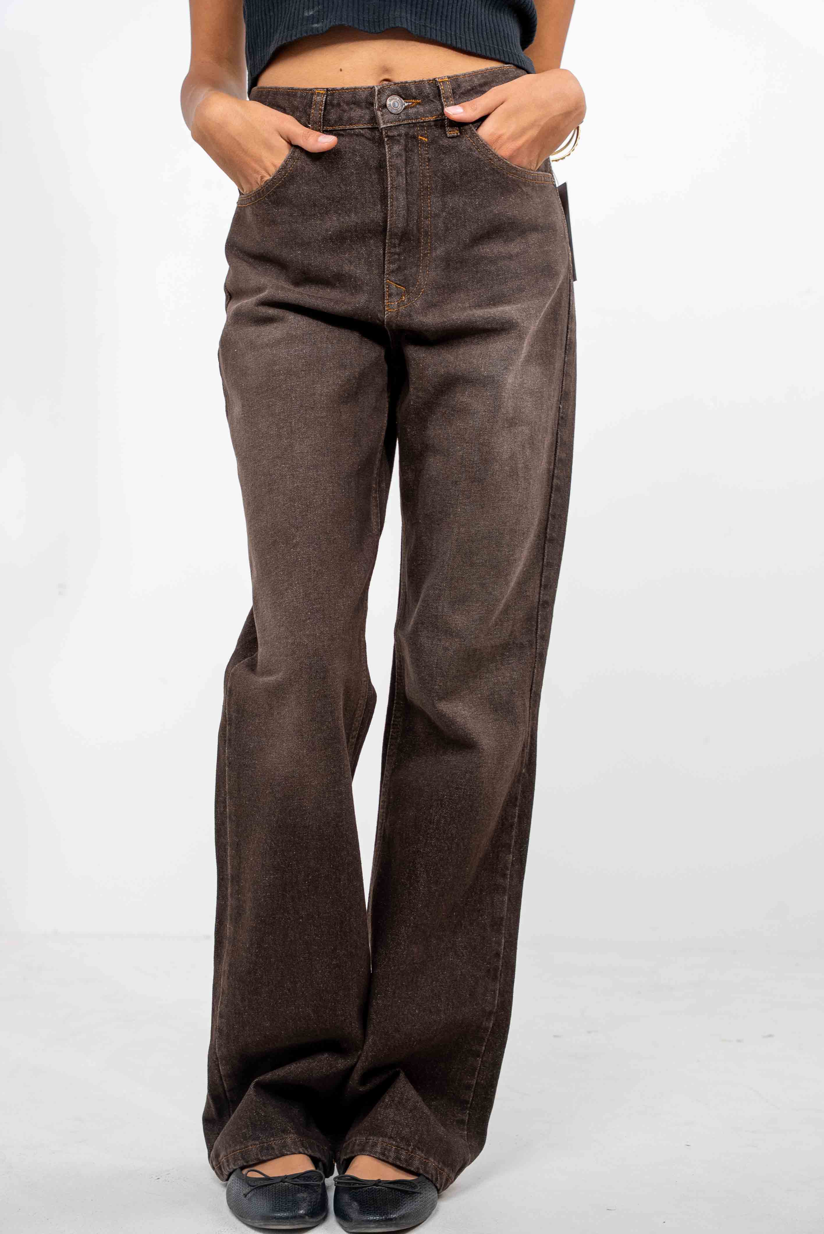 Amman's Brown Staple Denim