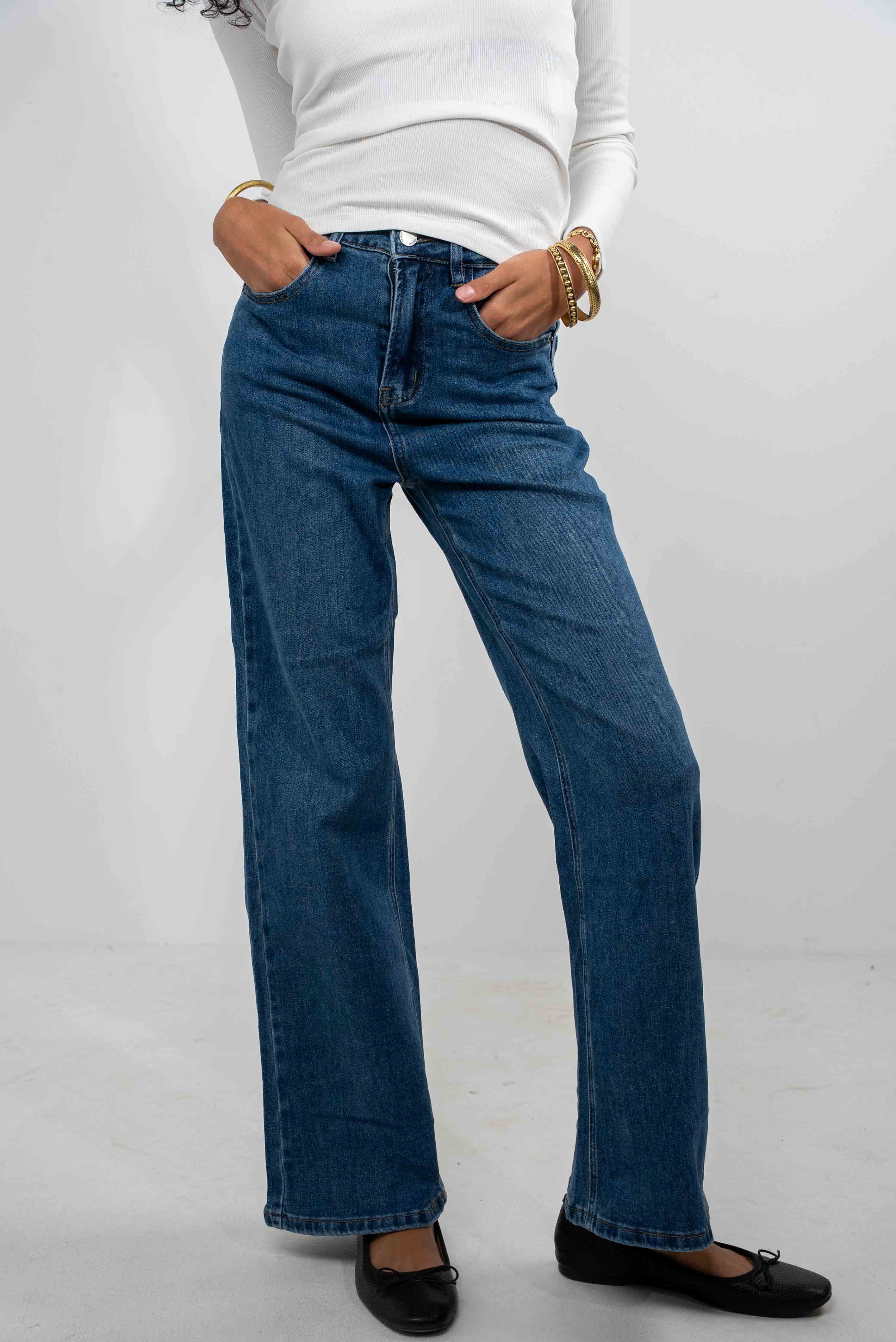 Straight Legged Denim