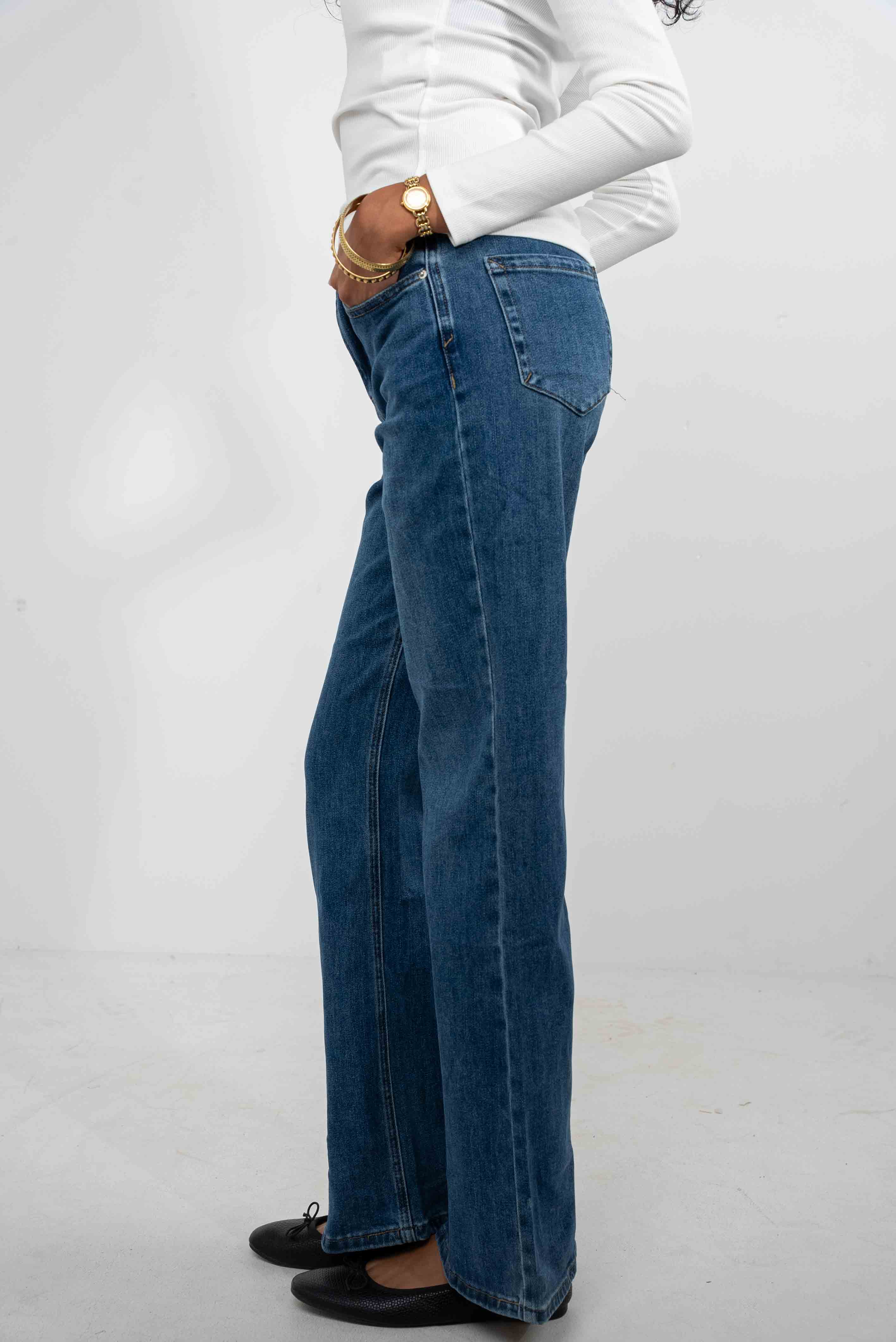 Straight Legged Denim
