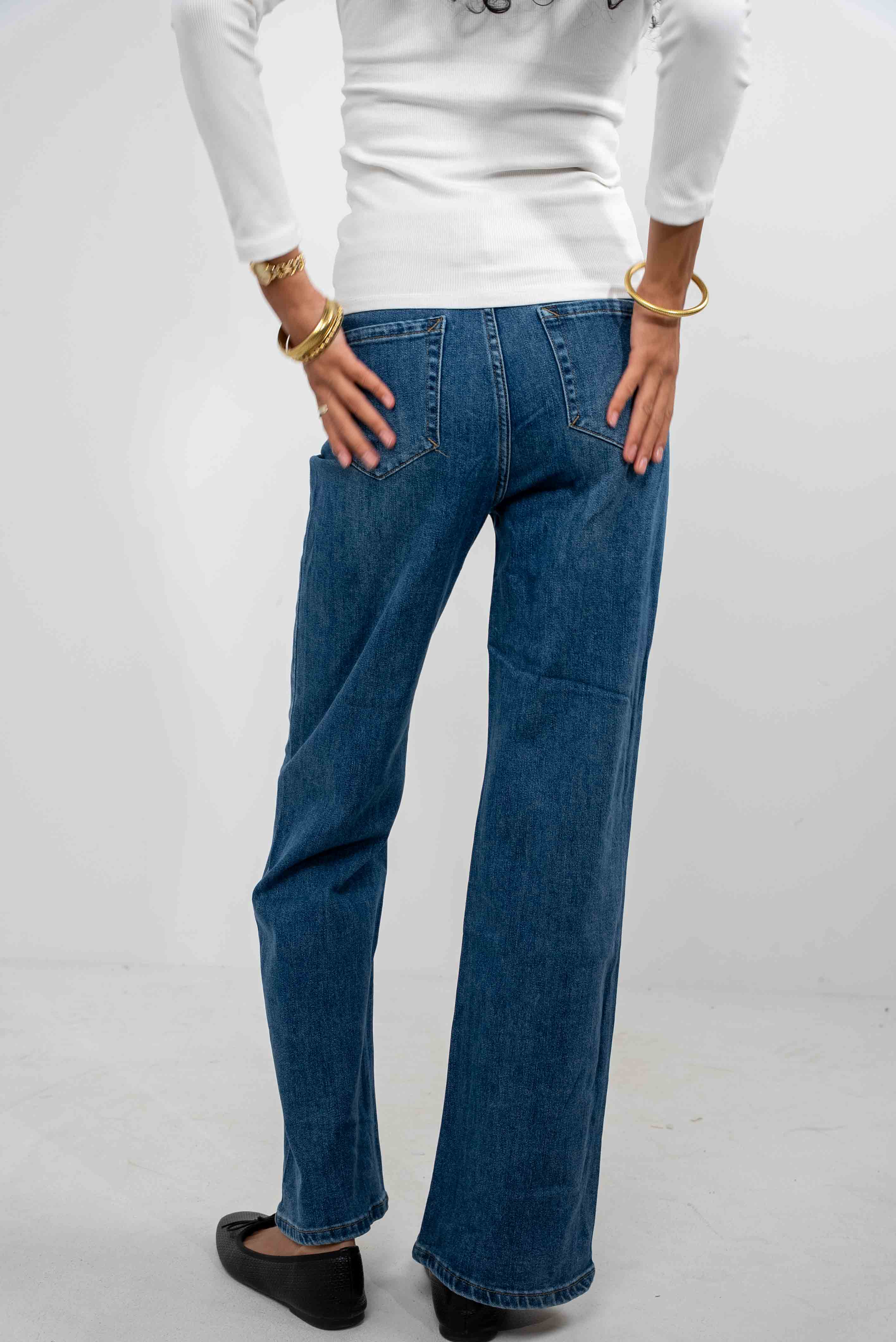 Straight Legged Denim