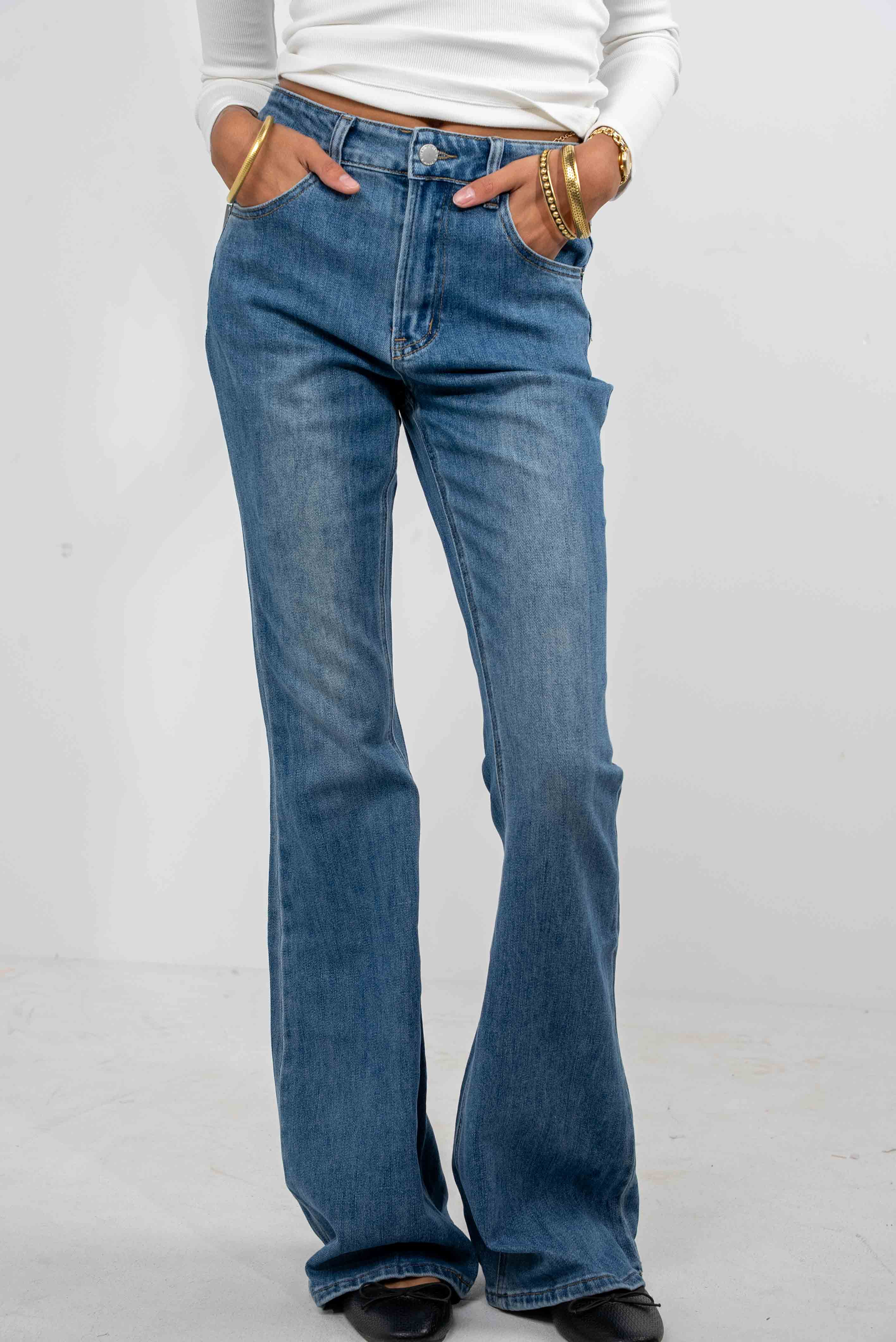 Wide leg Denim