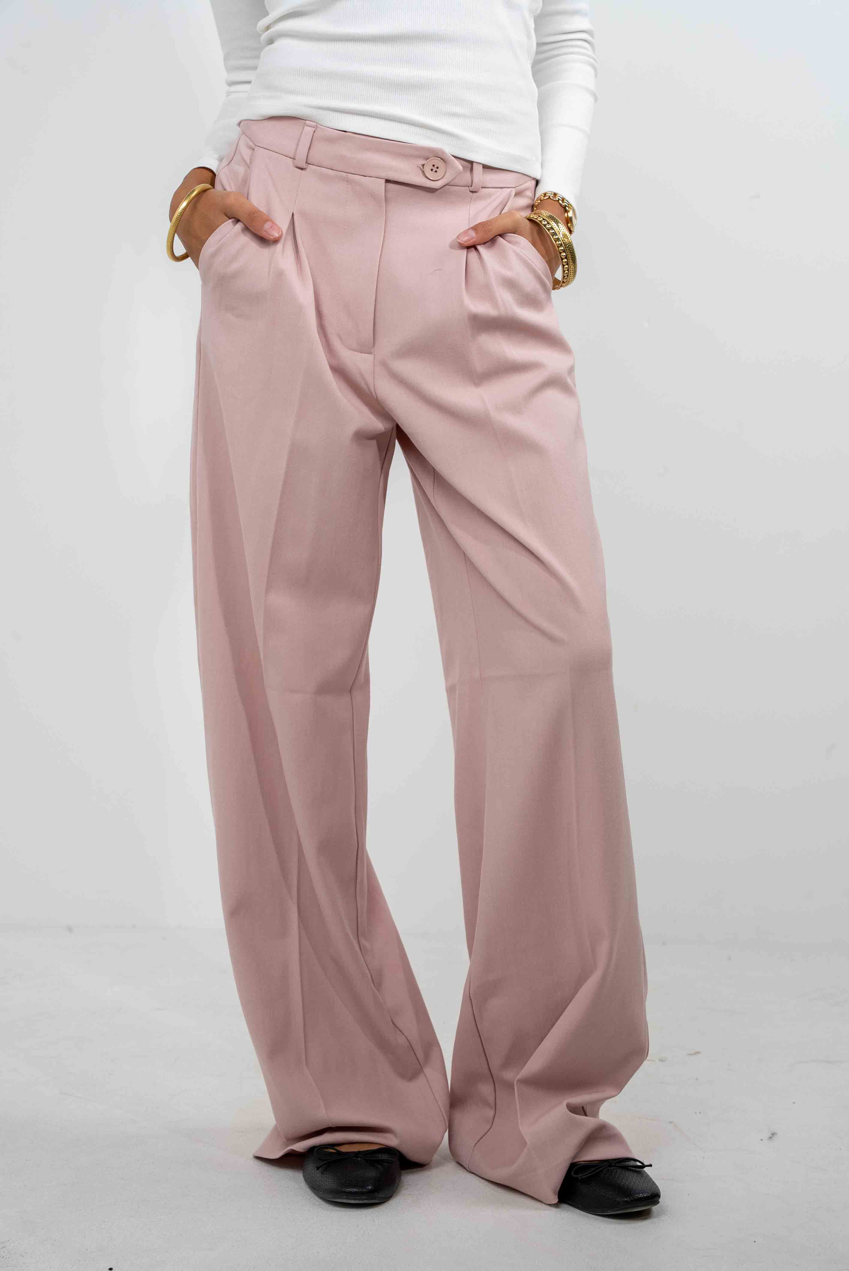 Wide Leg Trousers
