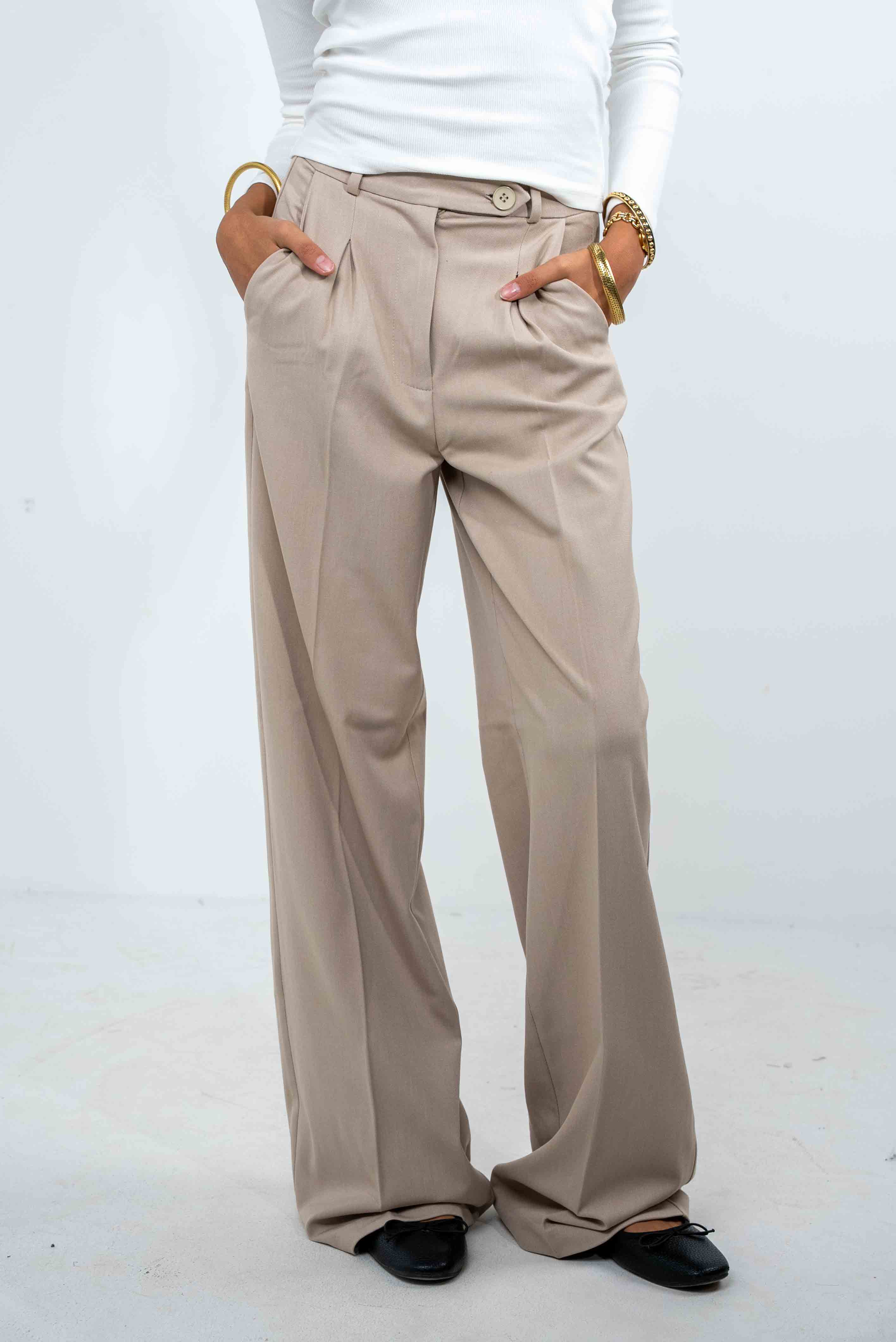 Wide Leg Trousers