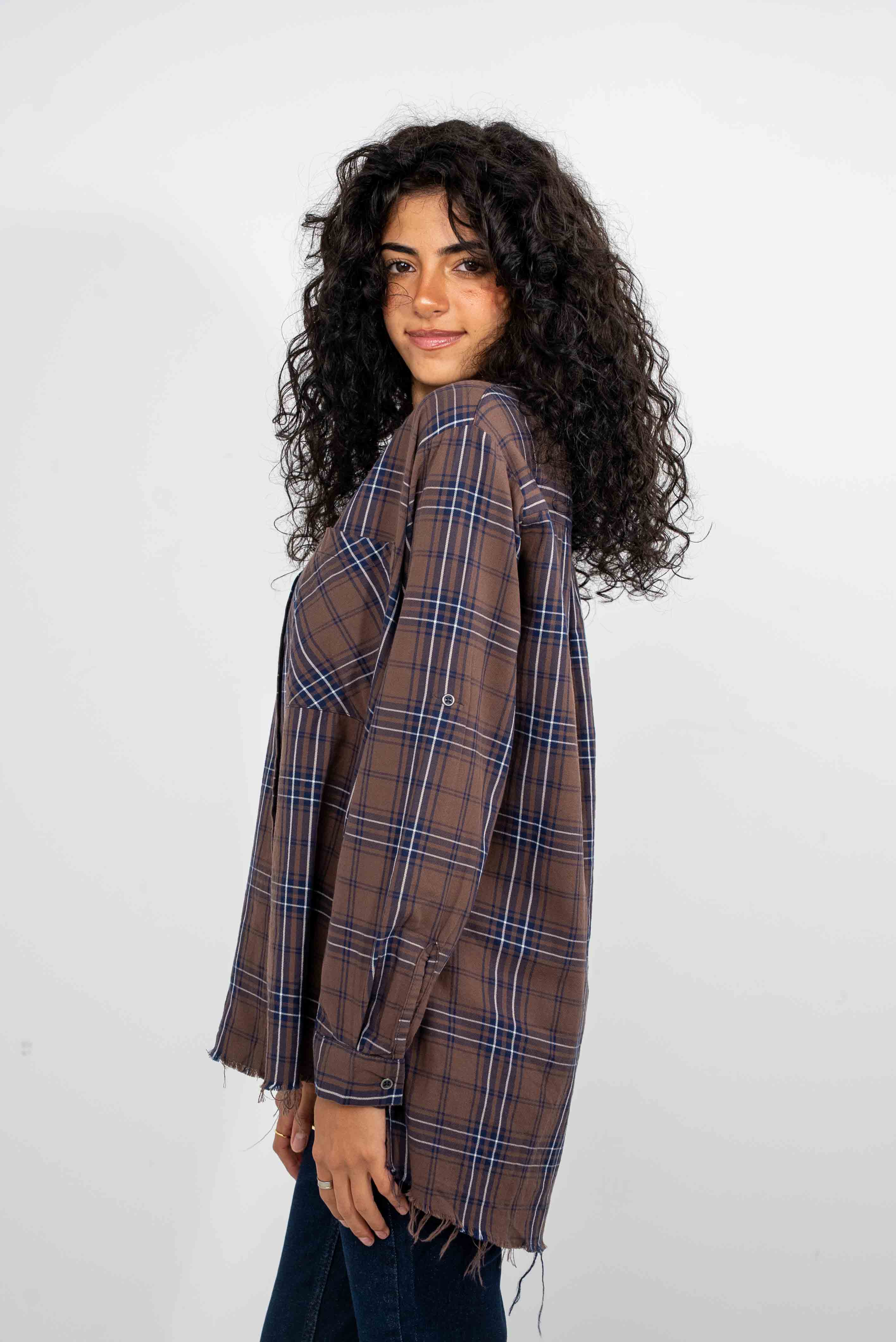 Argyle Striped Shirt In multi Colors