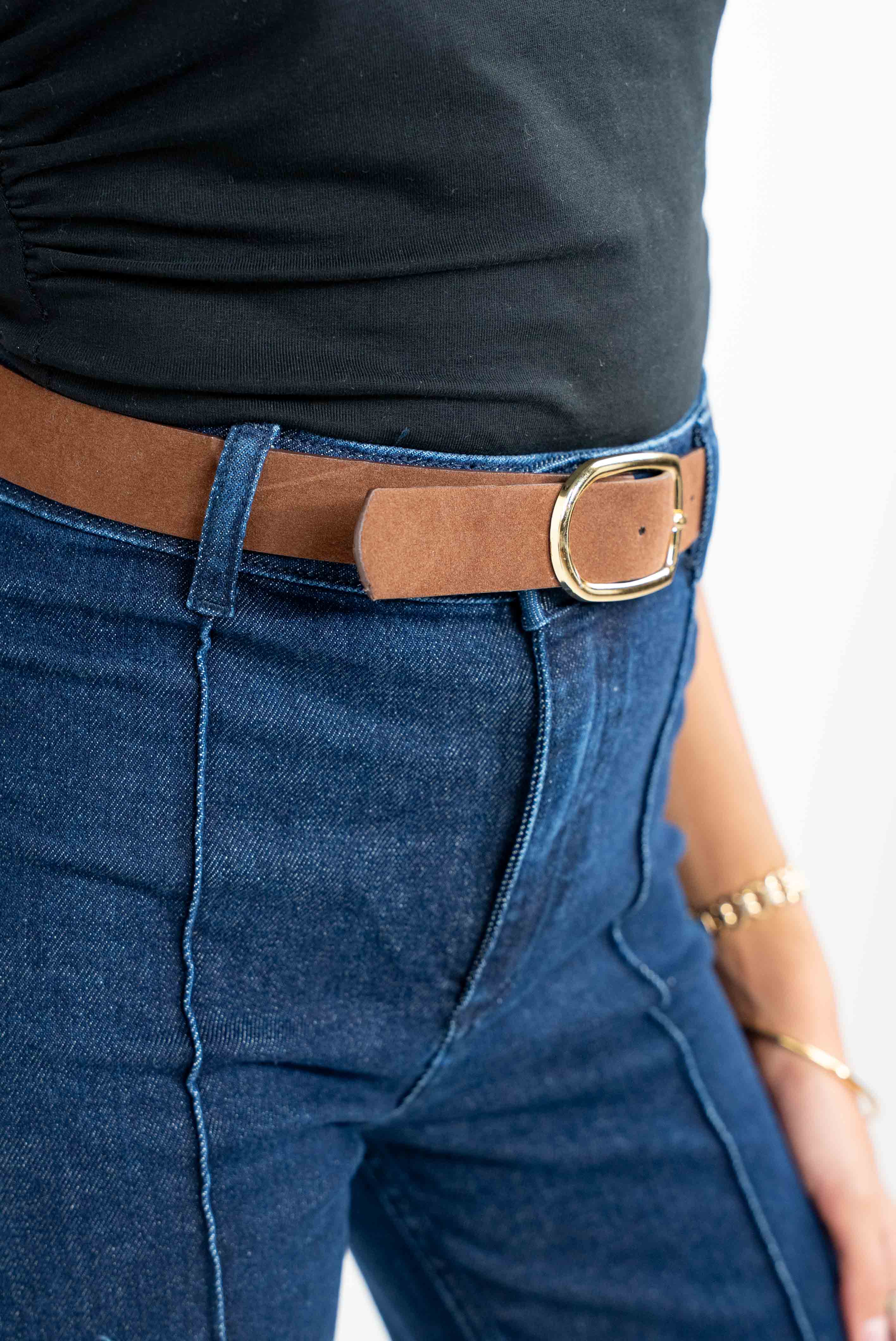 Denim With Belt