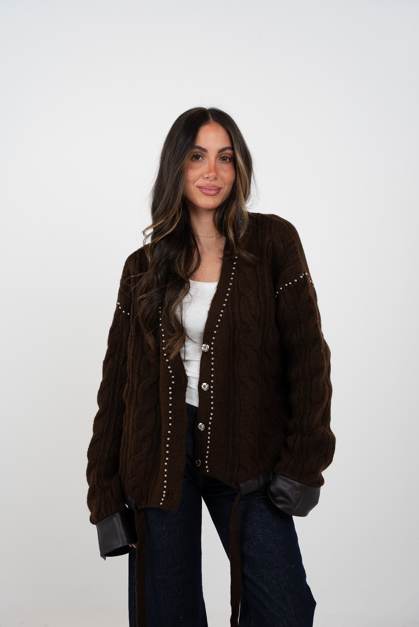Fur Jacket With Hidden Strap