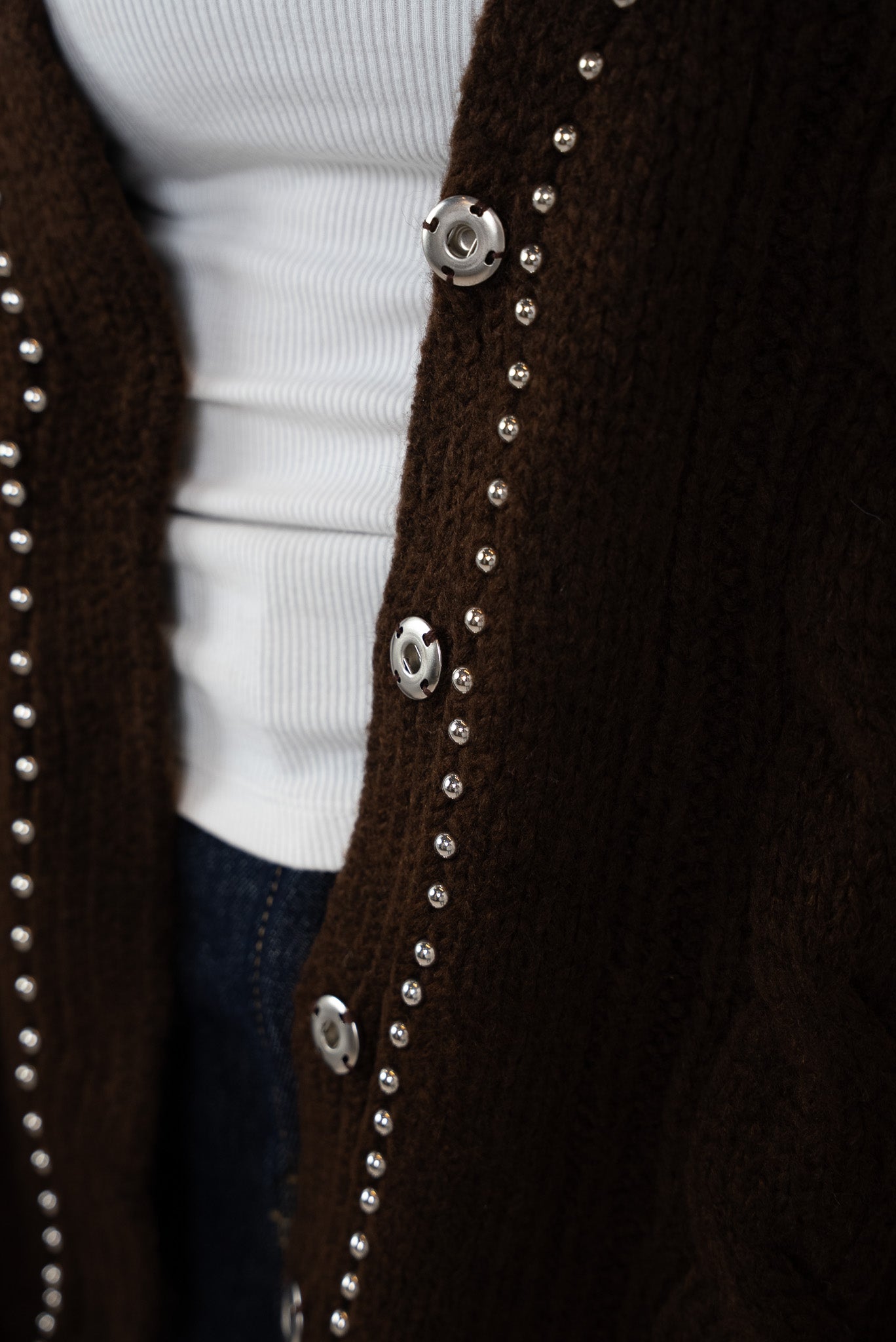 Fur Jacket With Hidden Strap