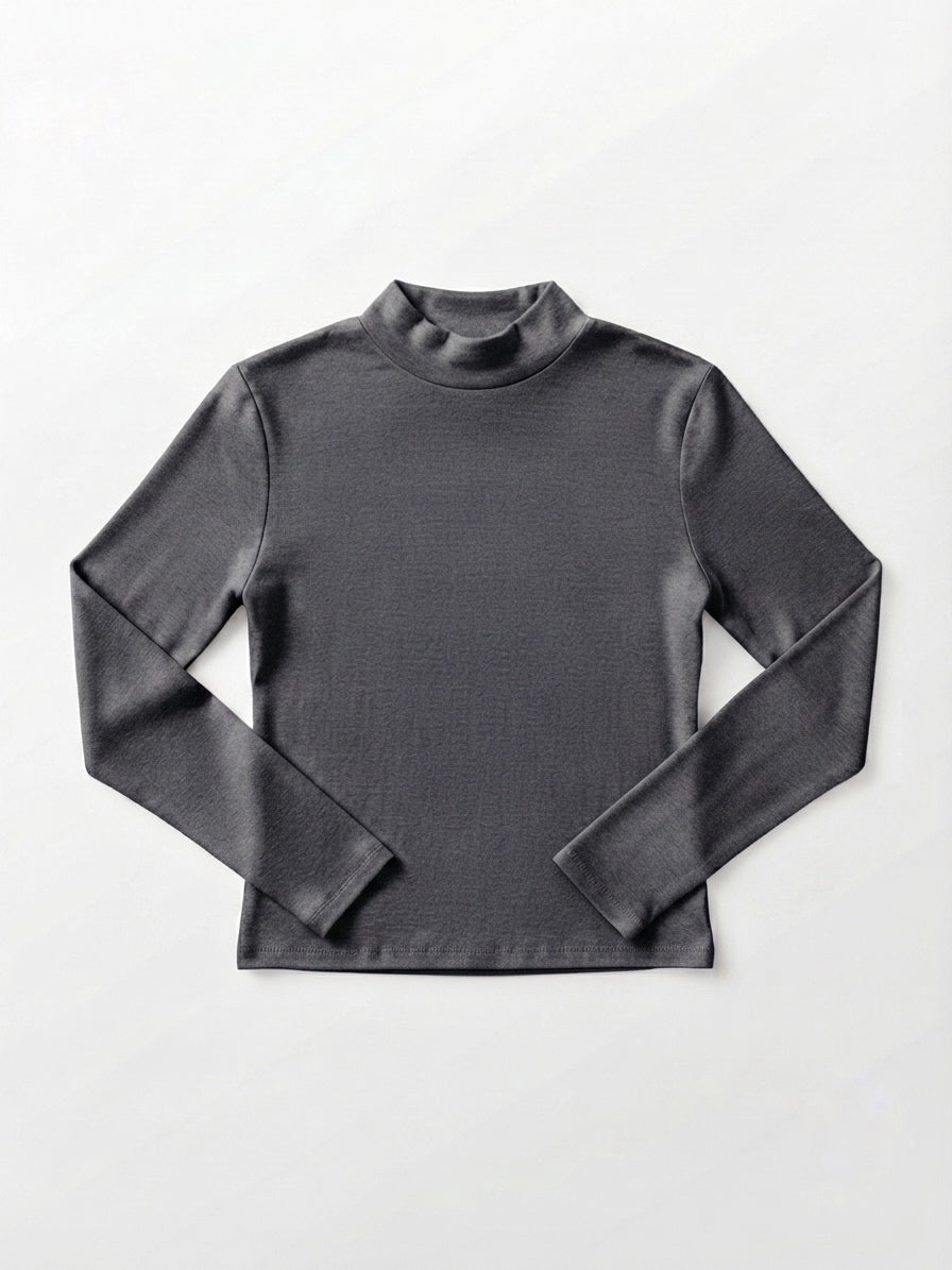 High-neck top