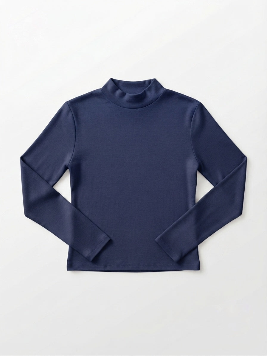 High-neck top