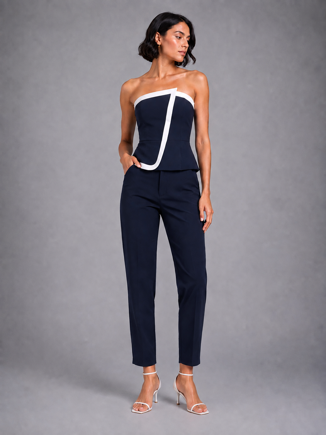 Two-piece Set top with pants