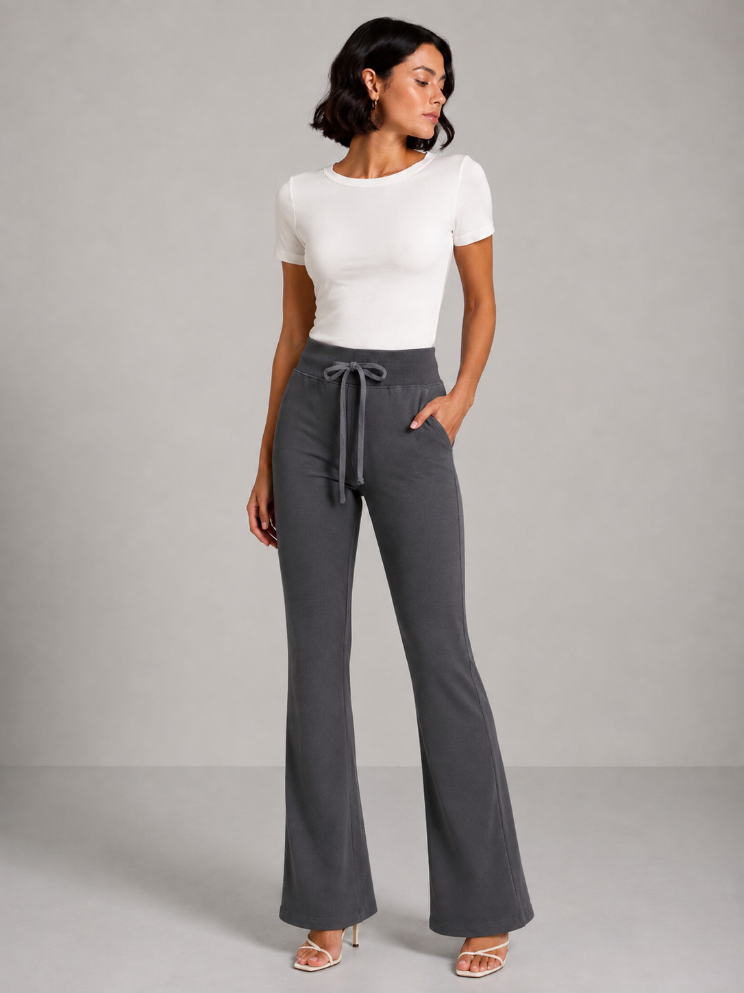 Sweetpants Bootcut Drawstring Trousers