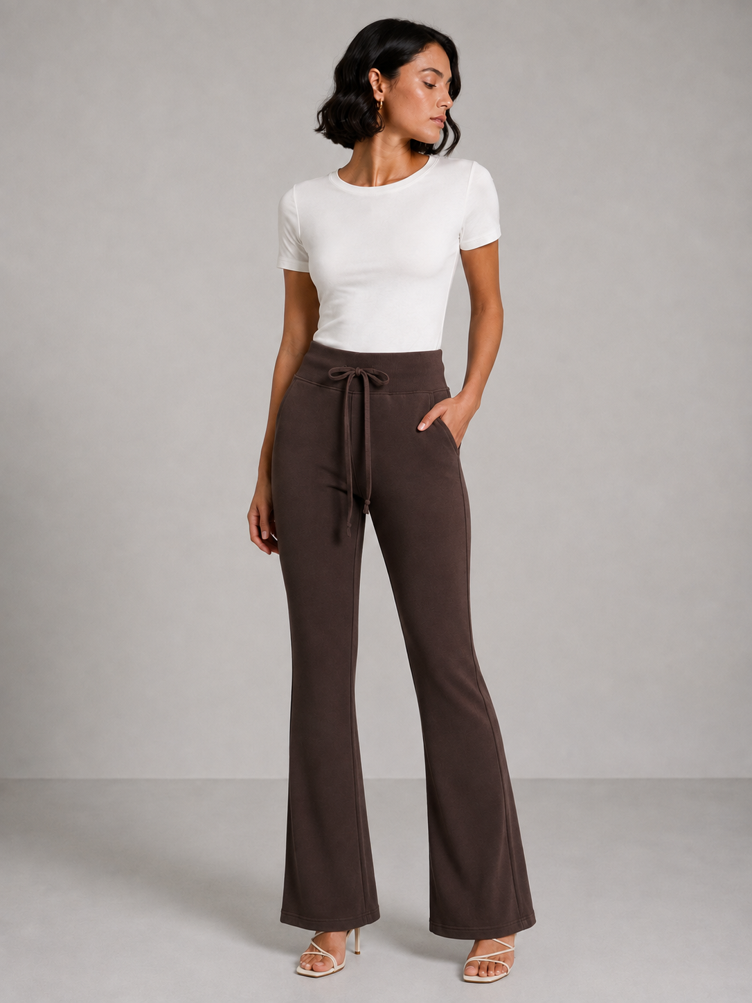 Sweetpants Bootcut Drawstring Trousers