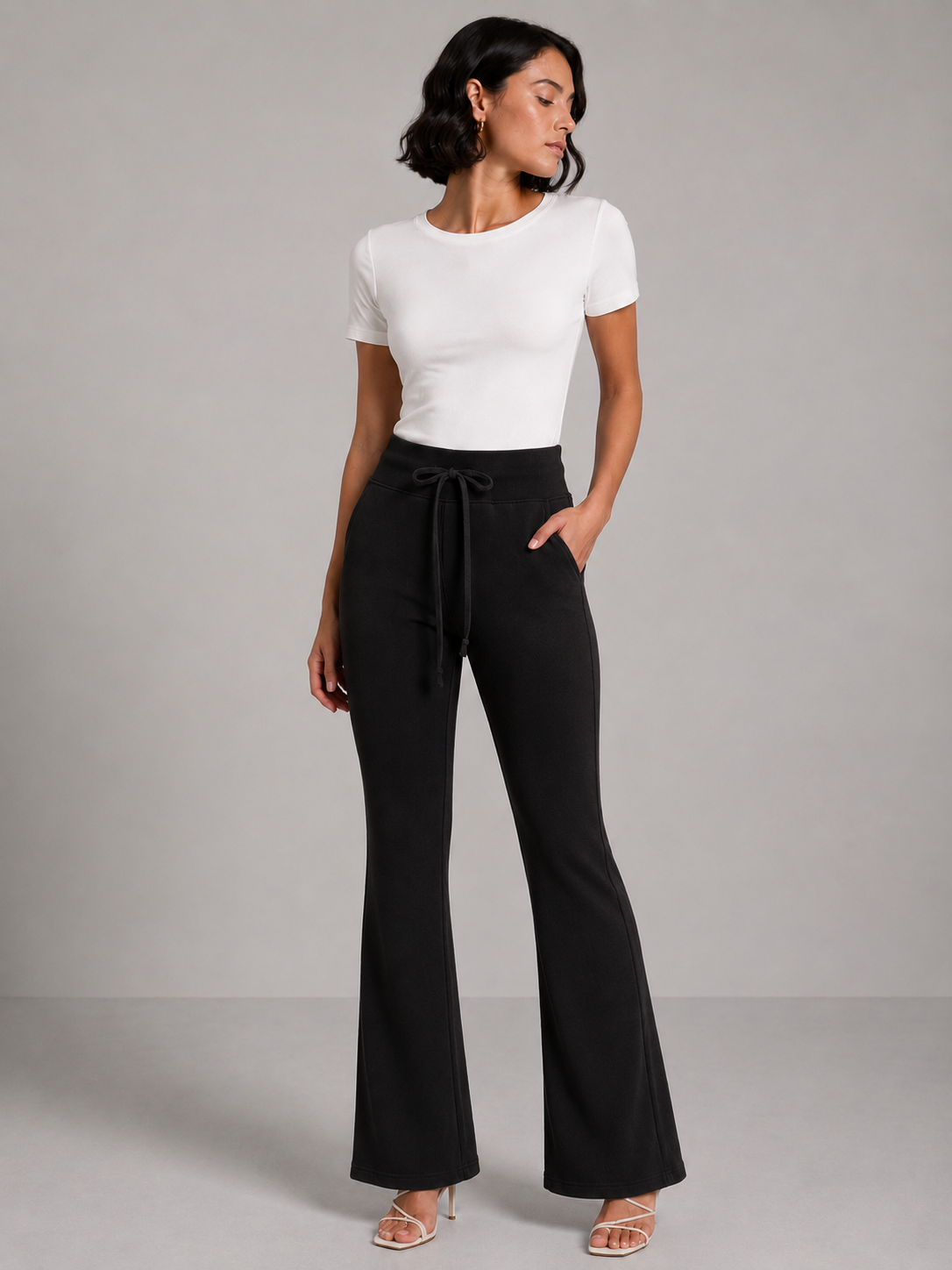 Sweetpants Bootcut Drawstring Trousers