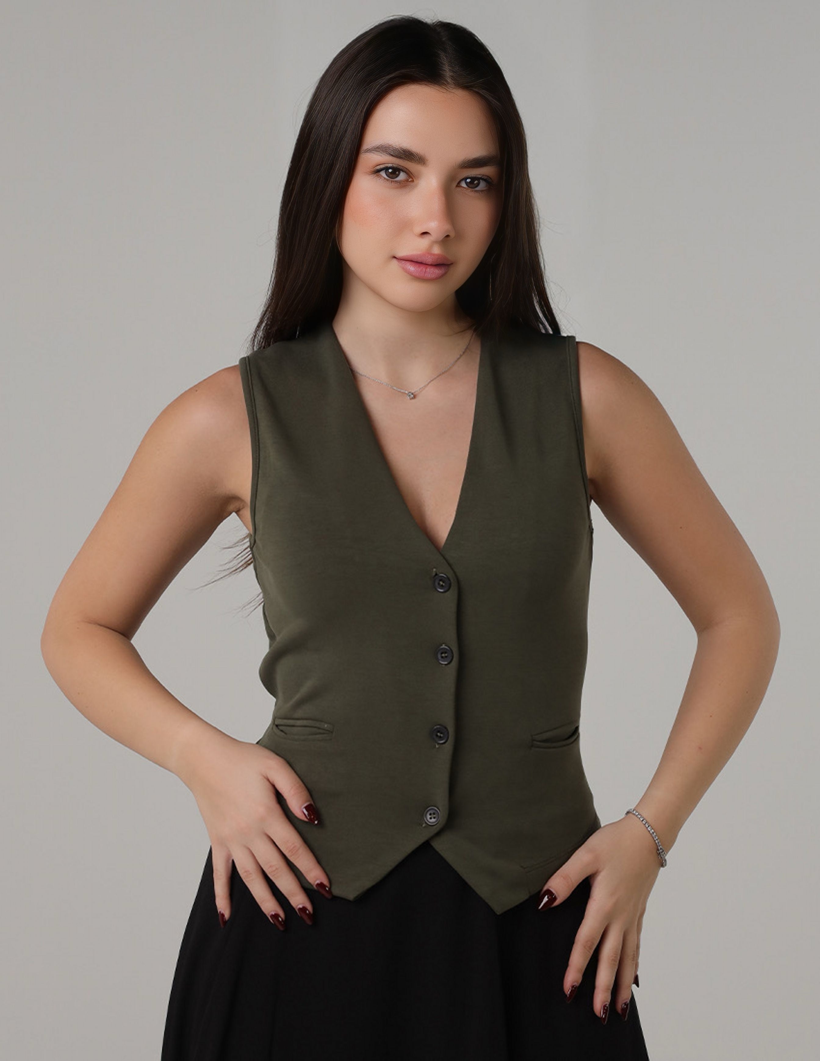 Button-Up Vest