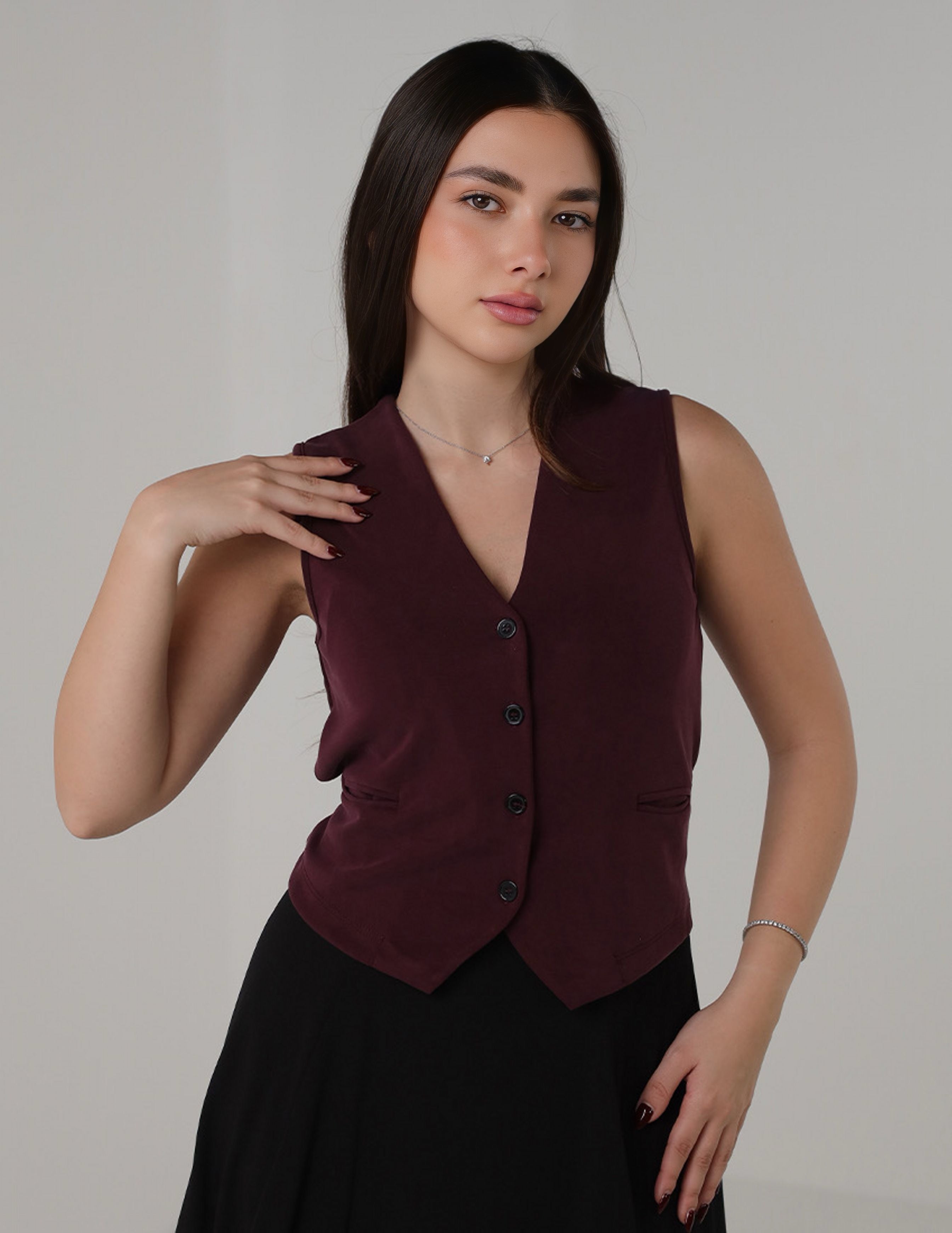 Button-Up Vest