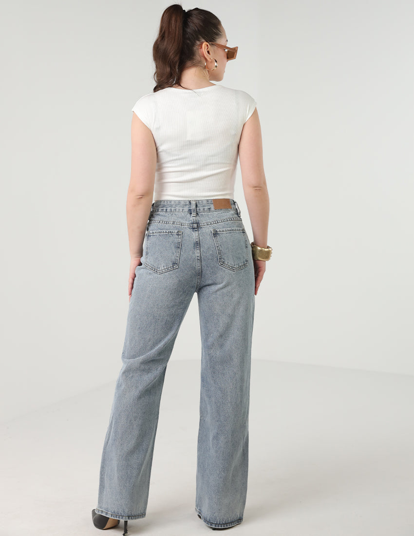 Straight cut legged Jeans