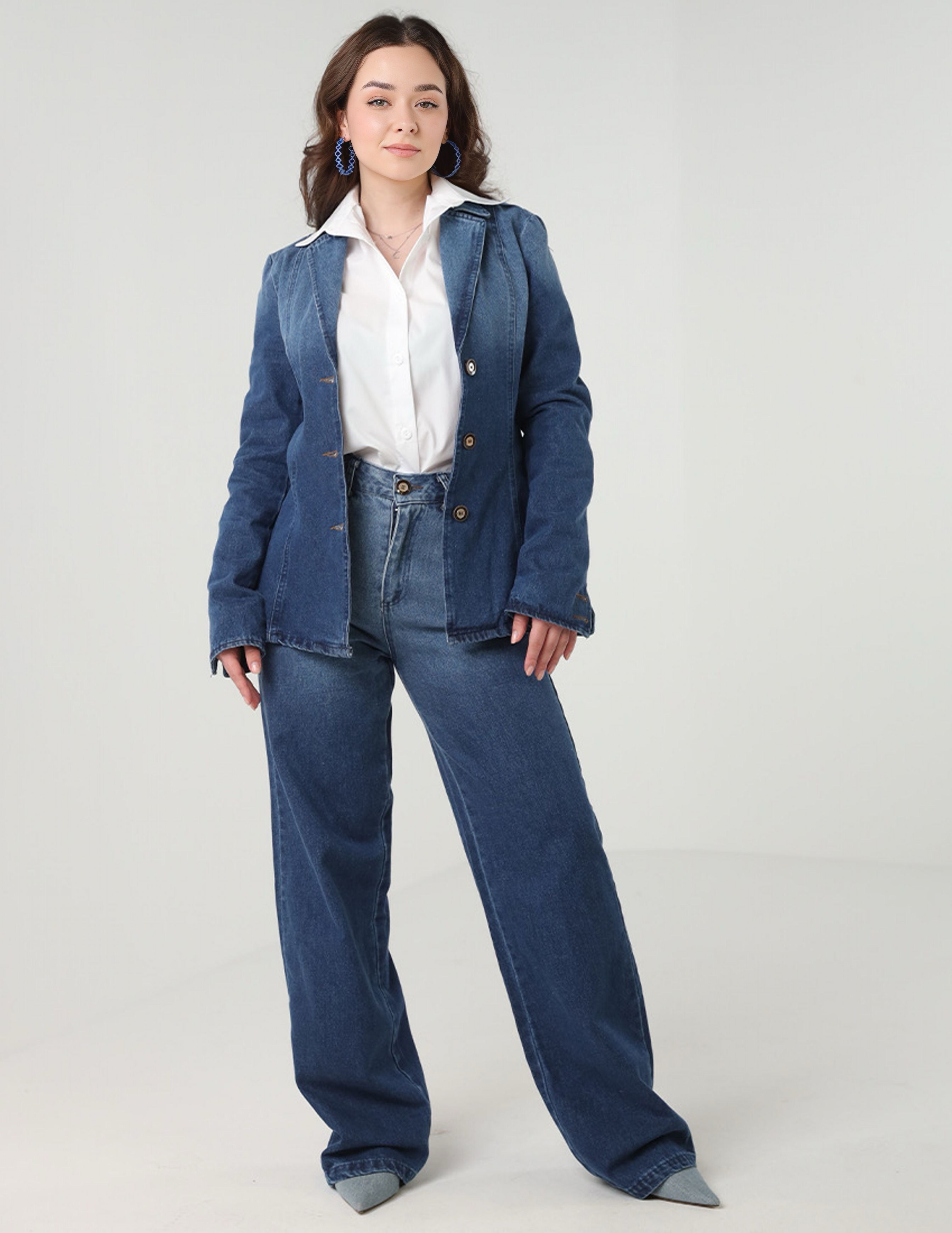 Denim Set - Blazer and Jeans