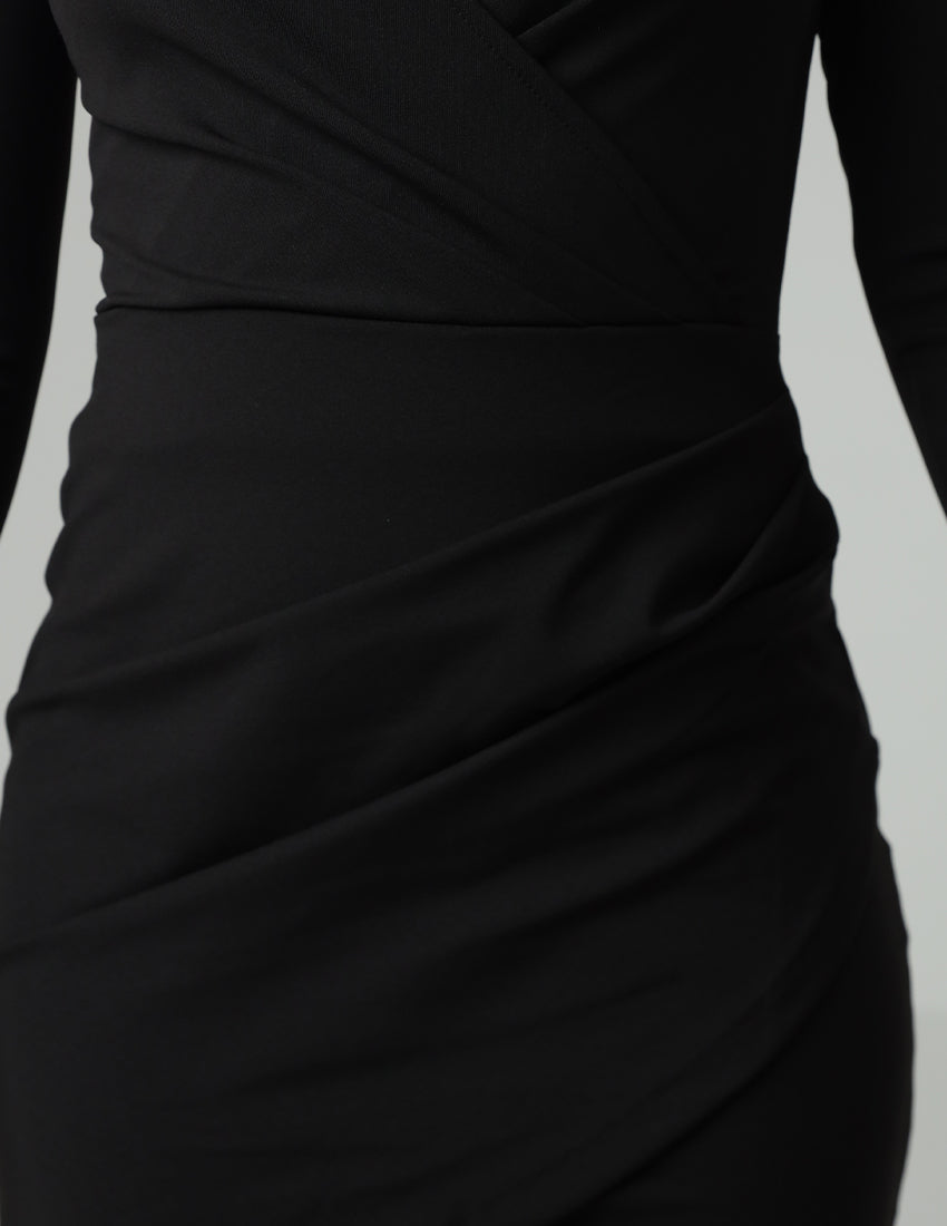 Black fit Dress