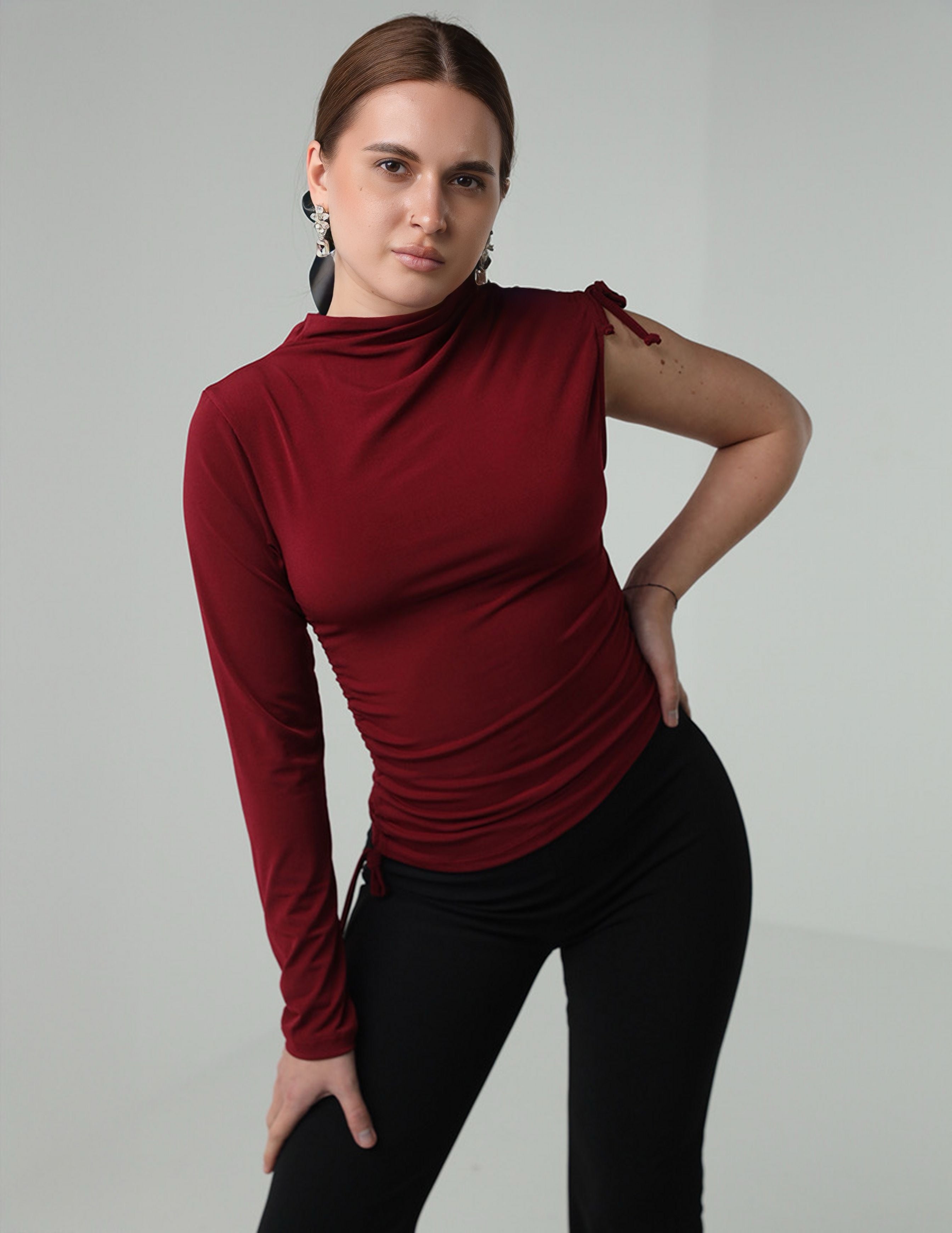 One Shoulder Blouse