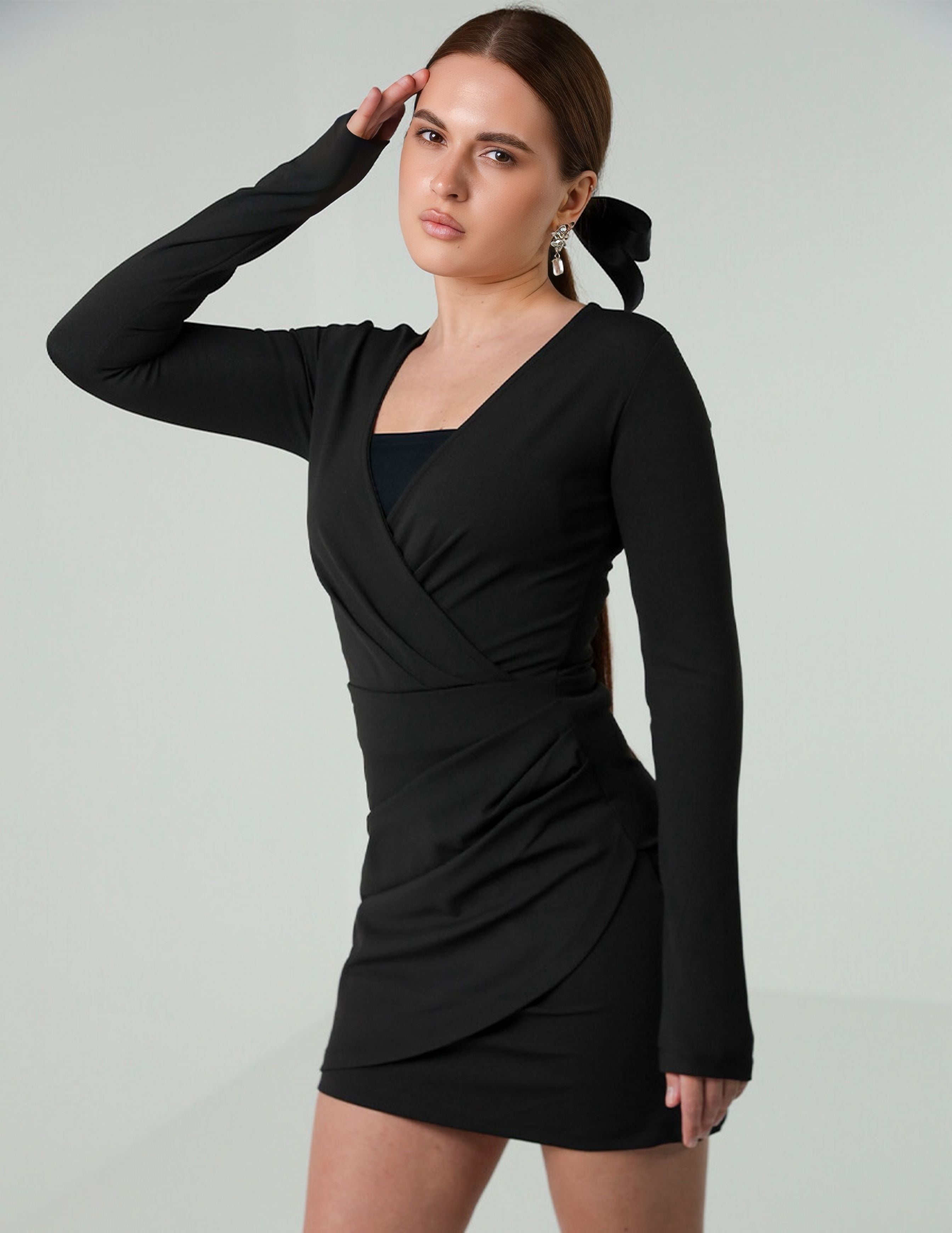 Black fit Dress