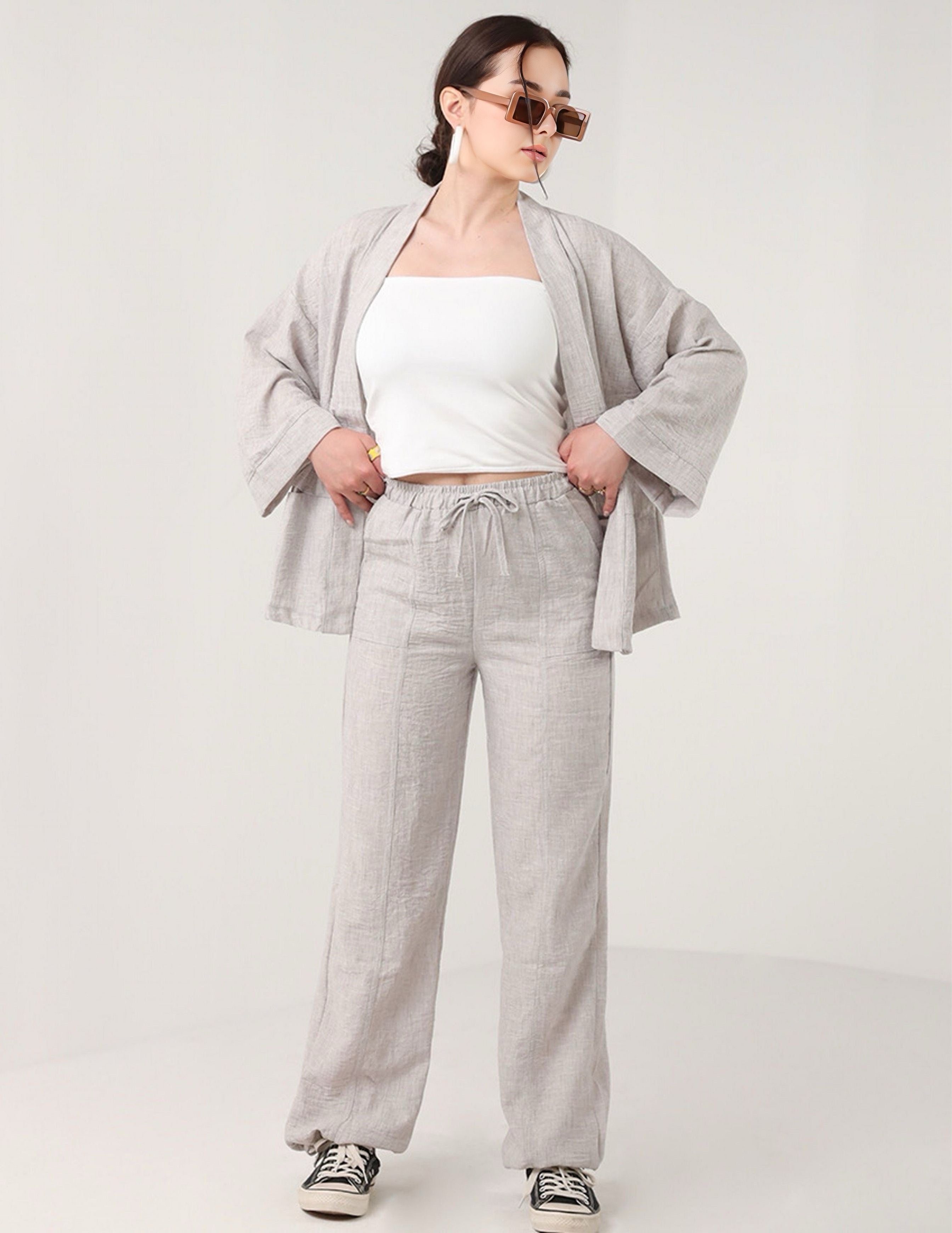 straight cut pants
