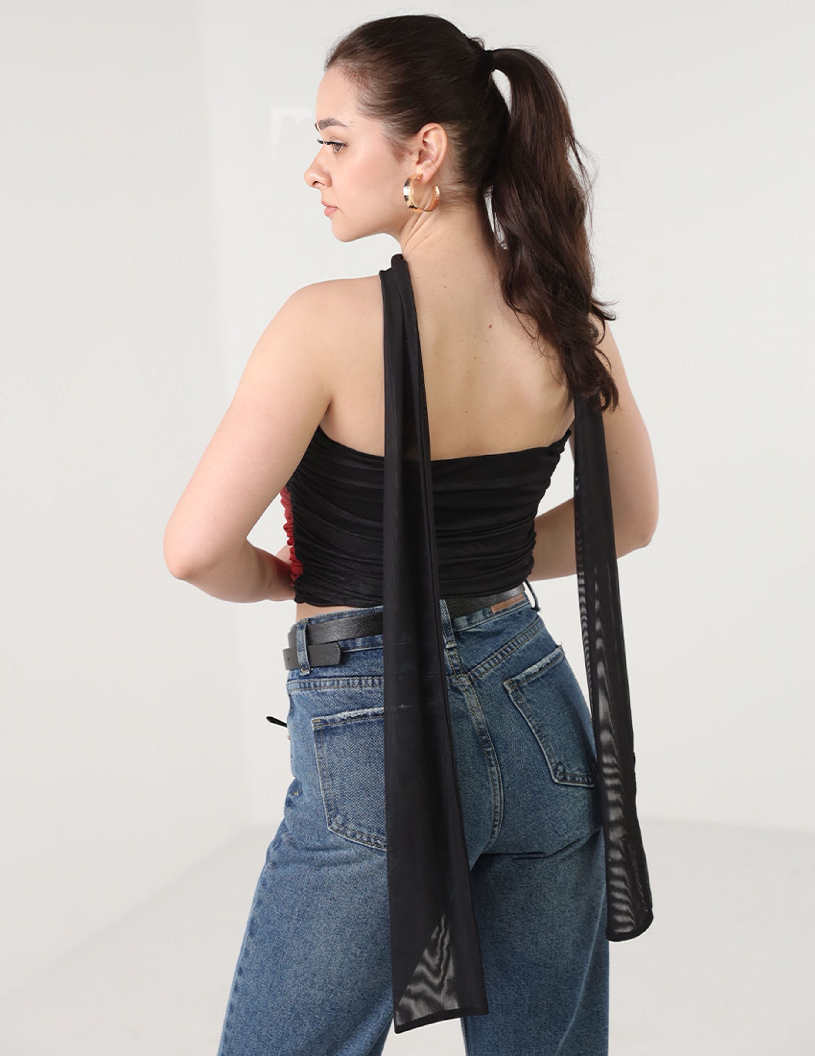 Off-Shoulder - Crop Top