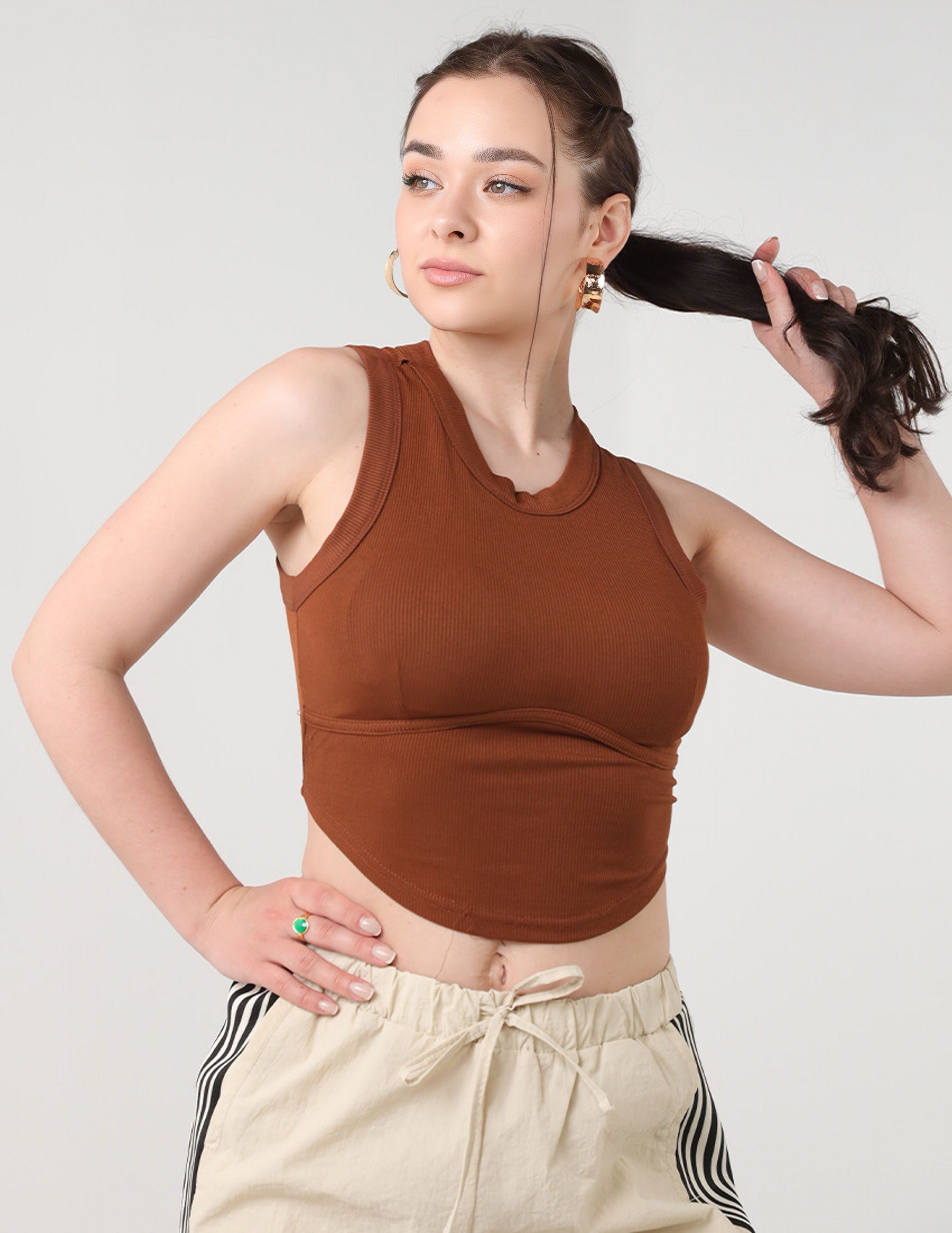 Cut Crop Top