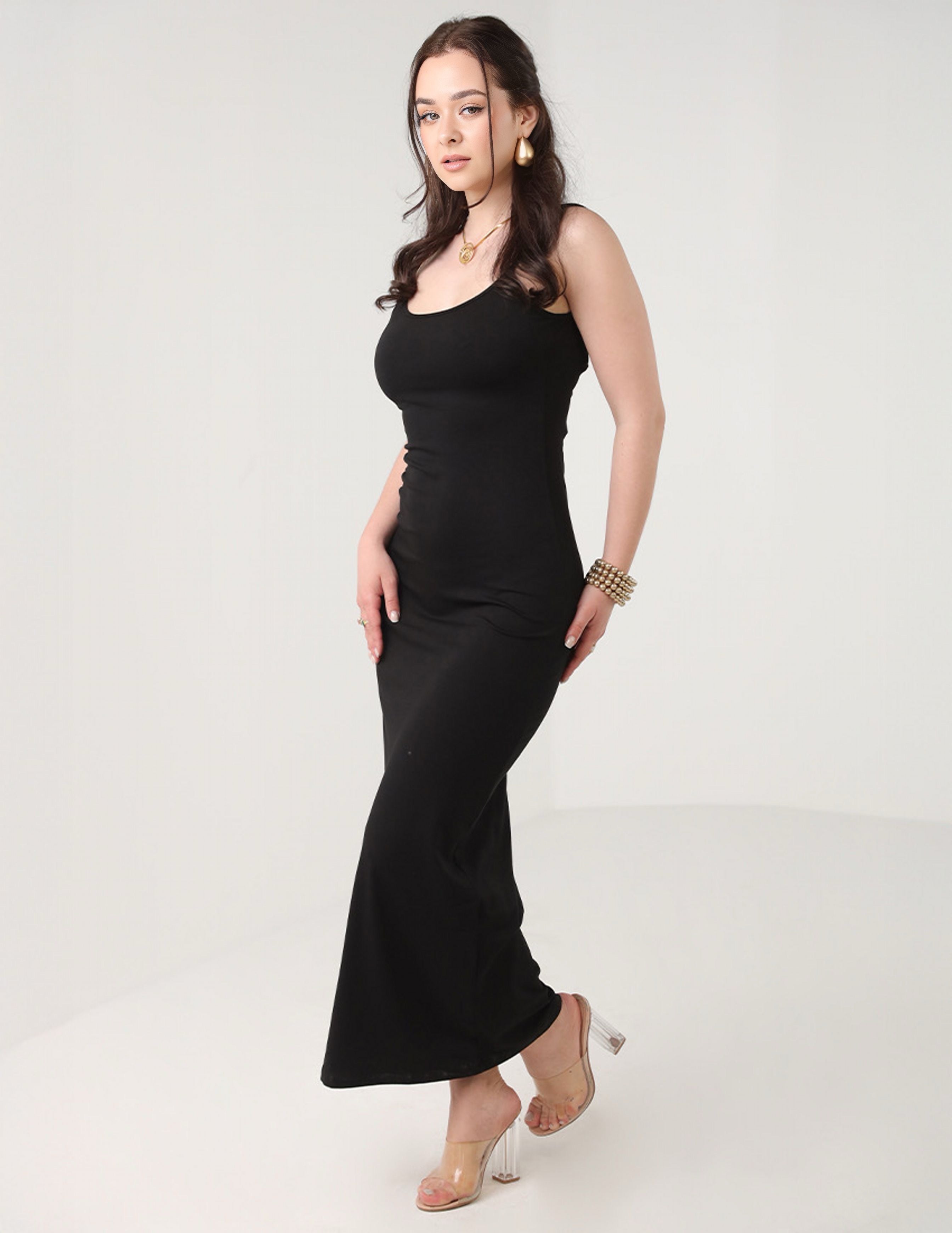 Fitted Black Dress