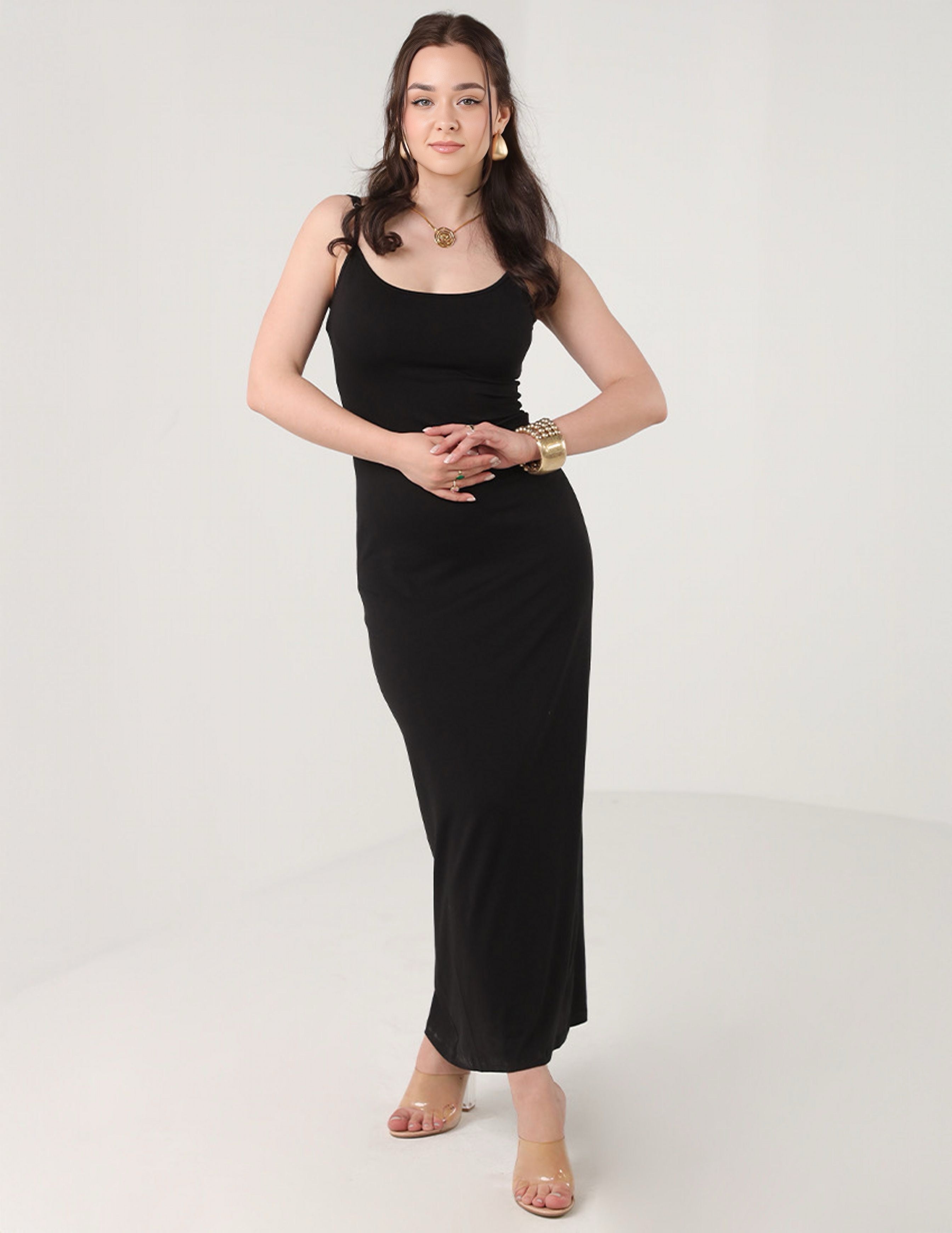 Fitted Black Dress