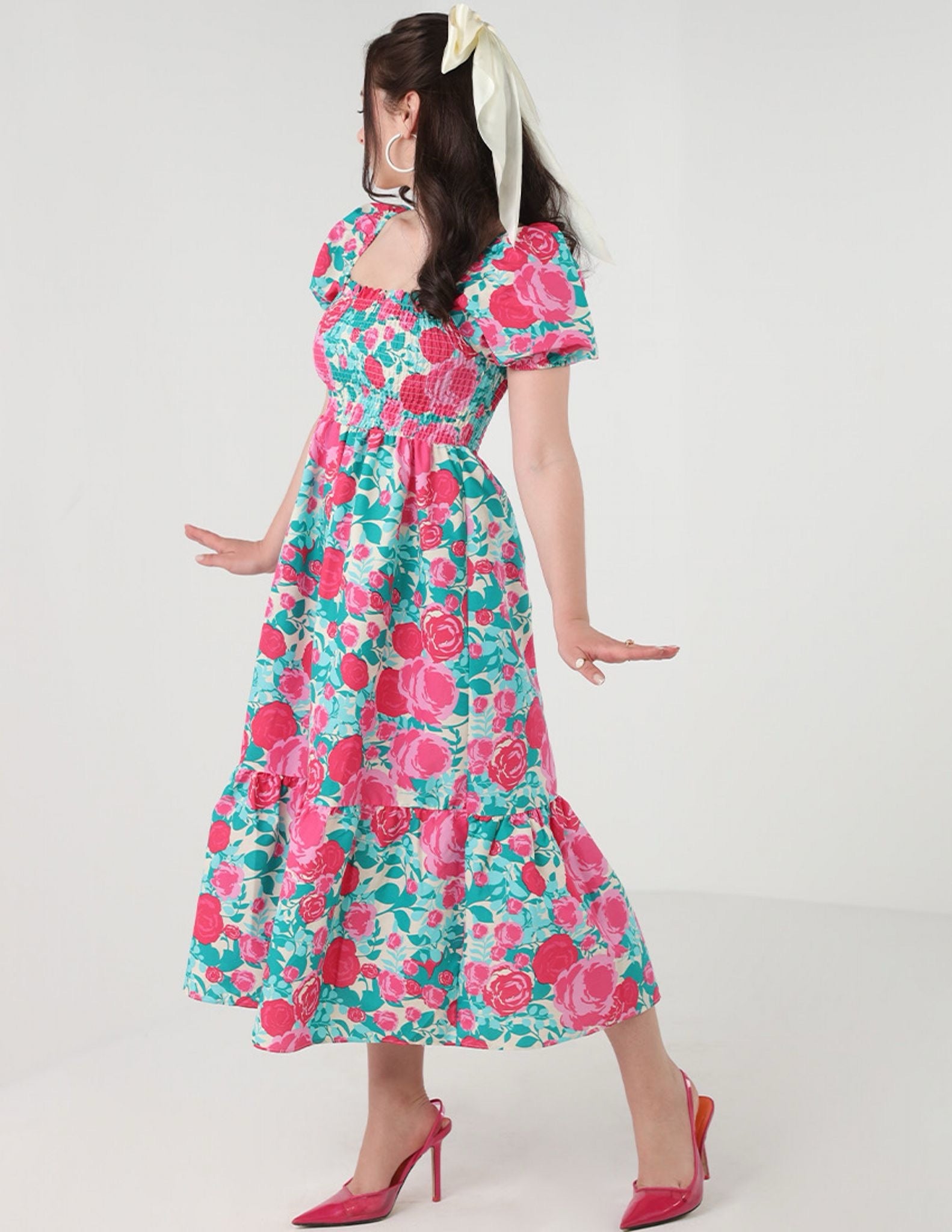 Floral Print Dress