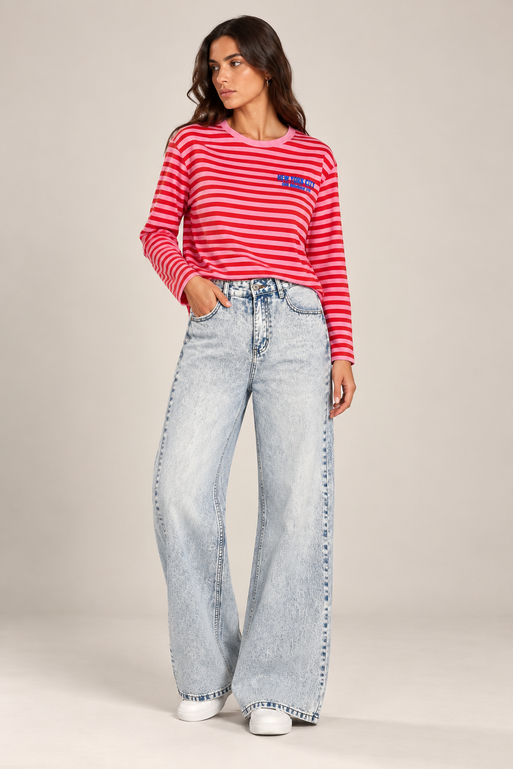 Wide-leg jeans