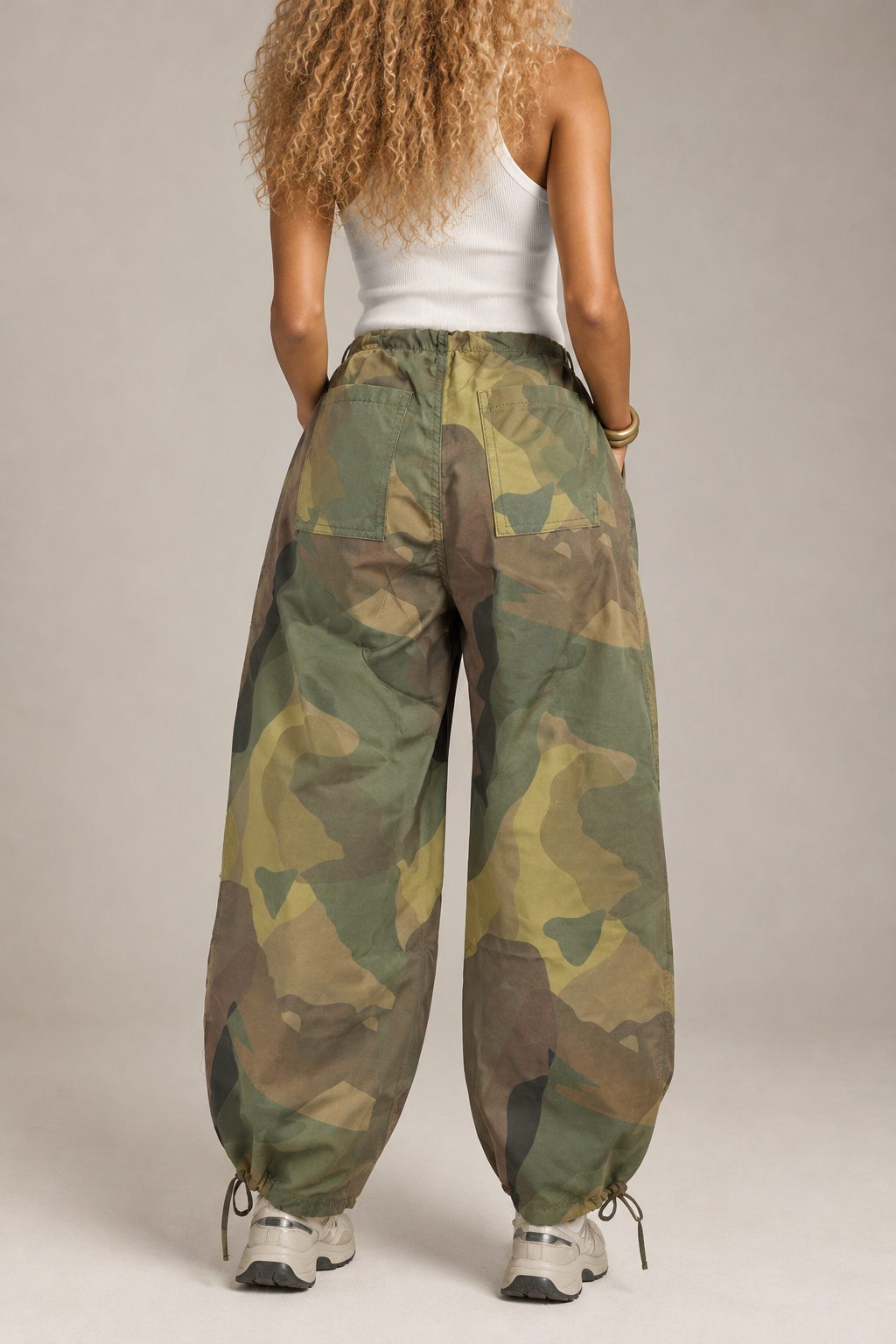 Army baggy waterproof pants
