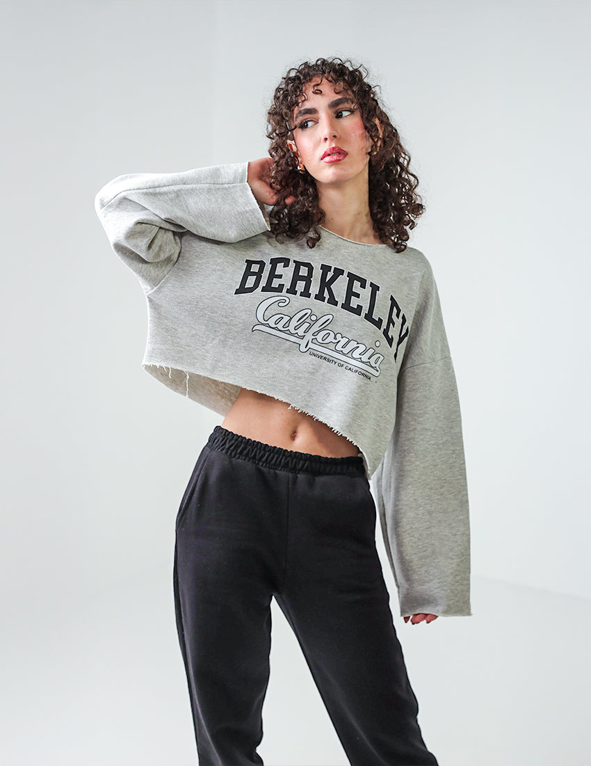 Oversize Cropped blouse "BERKELEY"