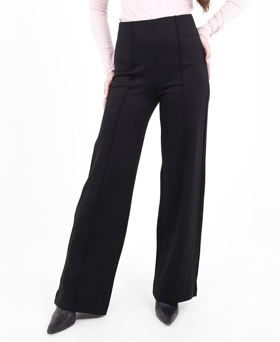 Black Straight Leg Pants