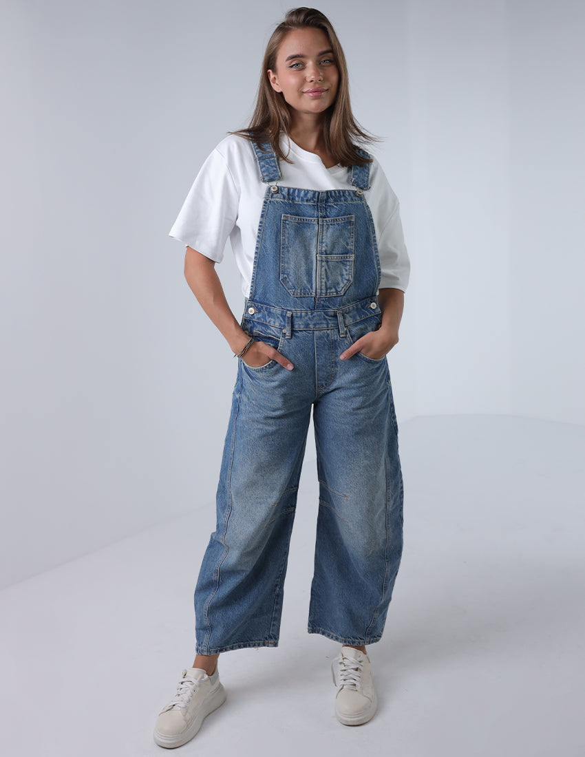 Denim overalls
